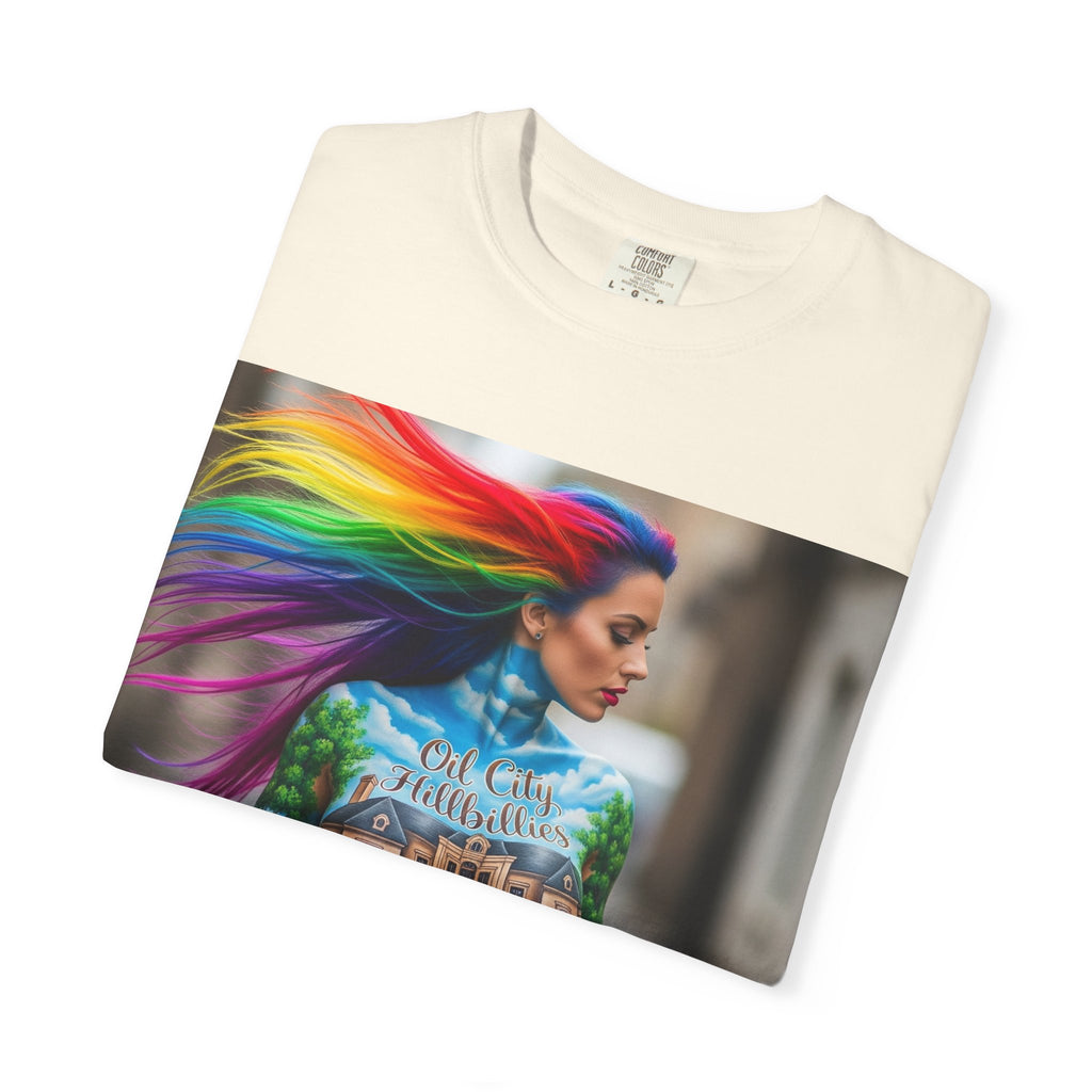 Vibrant Graphic T-Shirt for Creative Souls | Unisex Tee, Festival Wear, Casual Street Style, Gift for Art Lovers