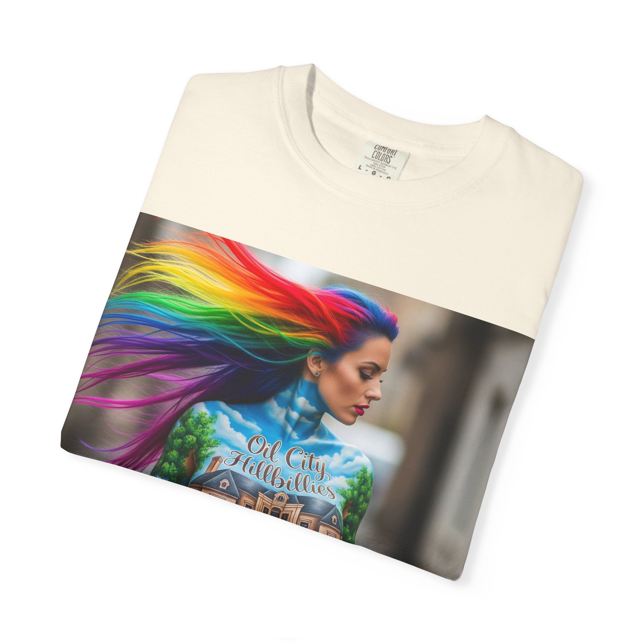 Vibrant Graphic T-Shirt for Creative Souls | Unisex Tee, Festival Wear, Casual Street Style, Gift for Art Lovers