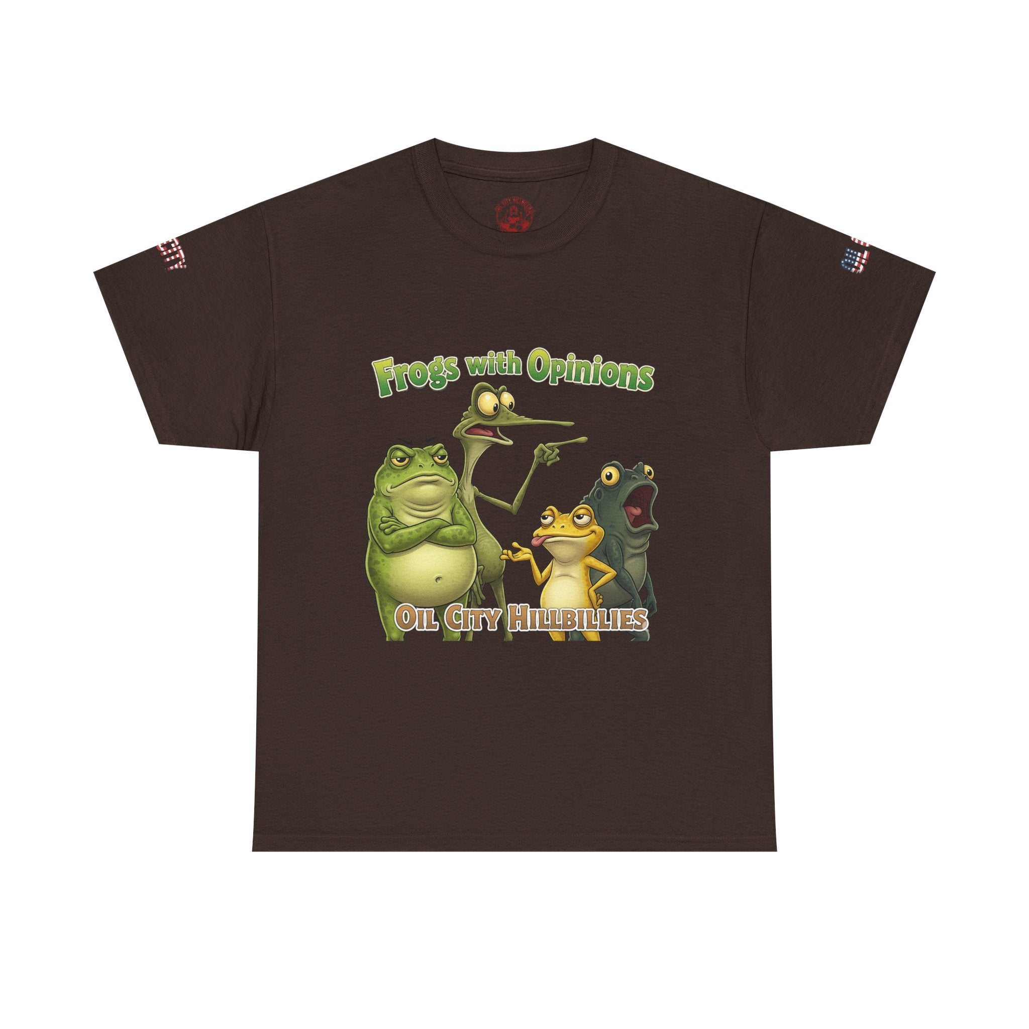Frogs with Opinions Unisex Tee - Oil City Hillbillies Official Merchandise