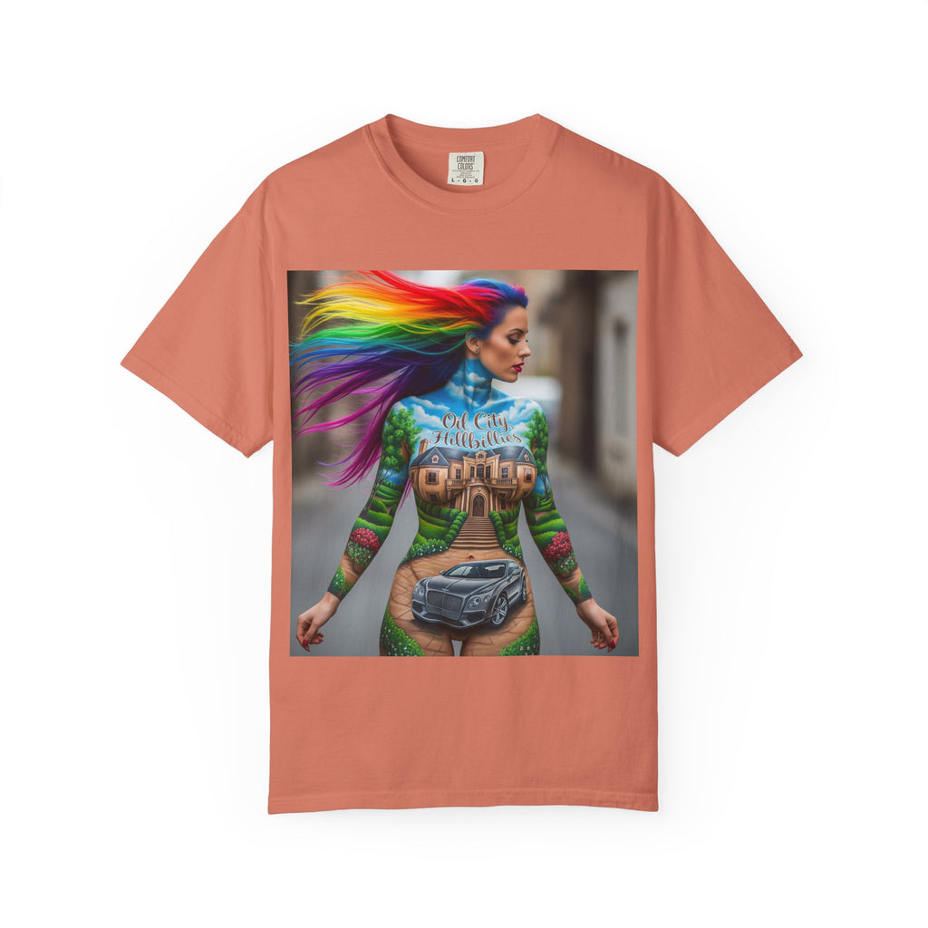Vibrant Graphic T-Shirt for Creative Souls | Unisex Tee, Festival Wear, Casual Street Style, Gift for Art Lovers