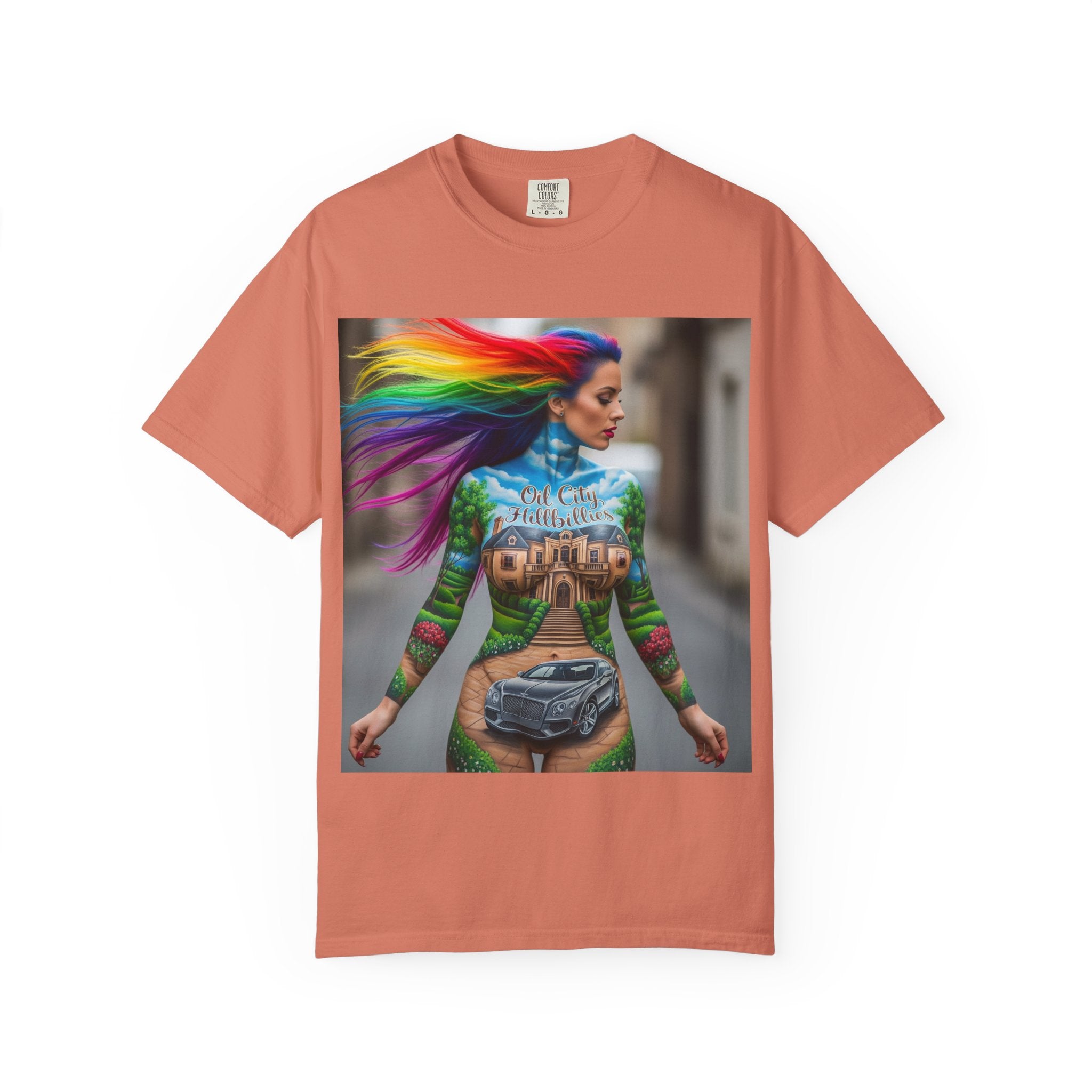 Vibrant Graphic T-Shirt for Creative Souls | Unisex Tee, Festival Wear, Casual Street Style, Gift for Art Lovers