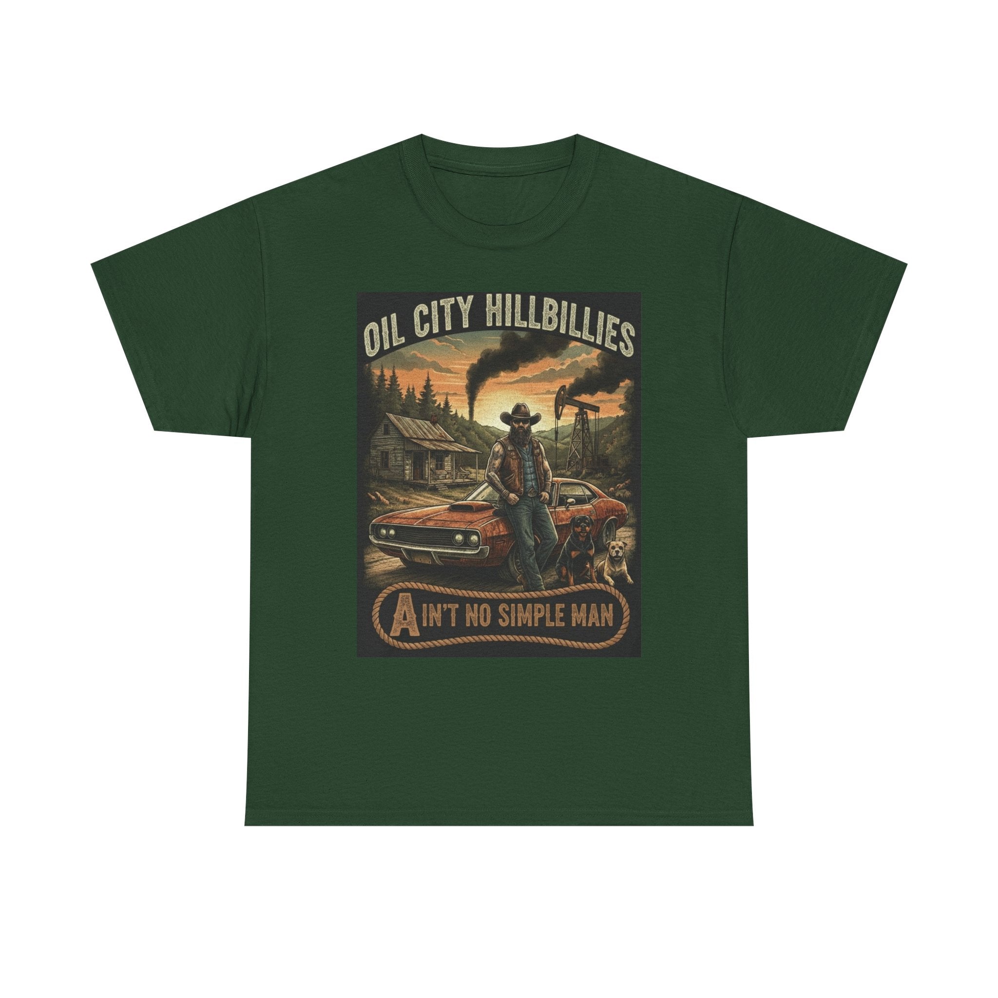 Oil City Hillbillies Unisex T-Shirt - Ain't No Simple Man Graphic Tee