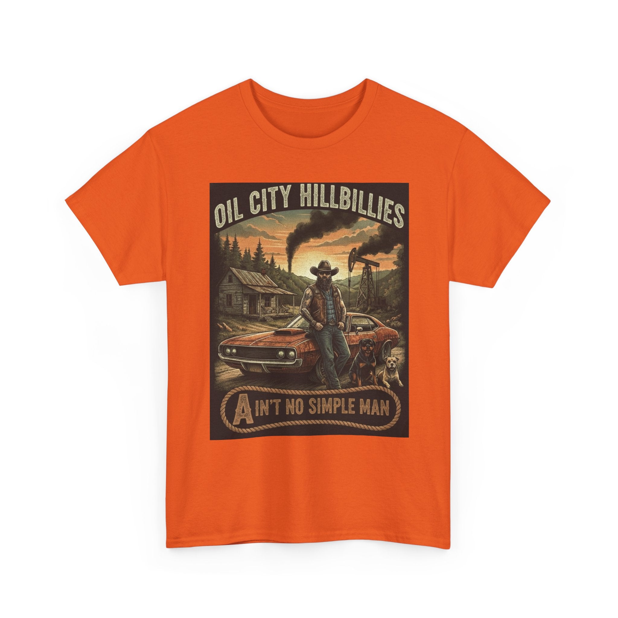 Oil City Hillbillies Unisex T-Shirt - Ain't No Simple Man Graphic Tee