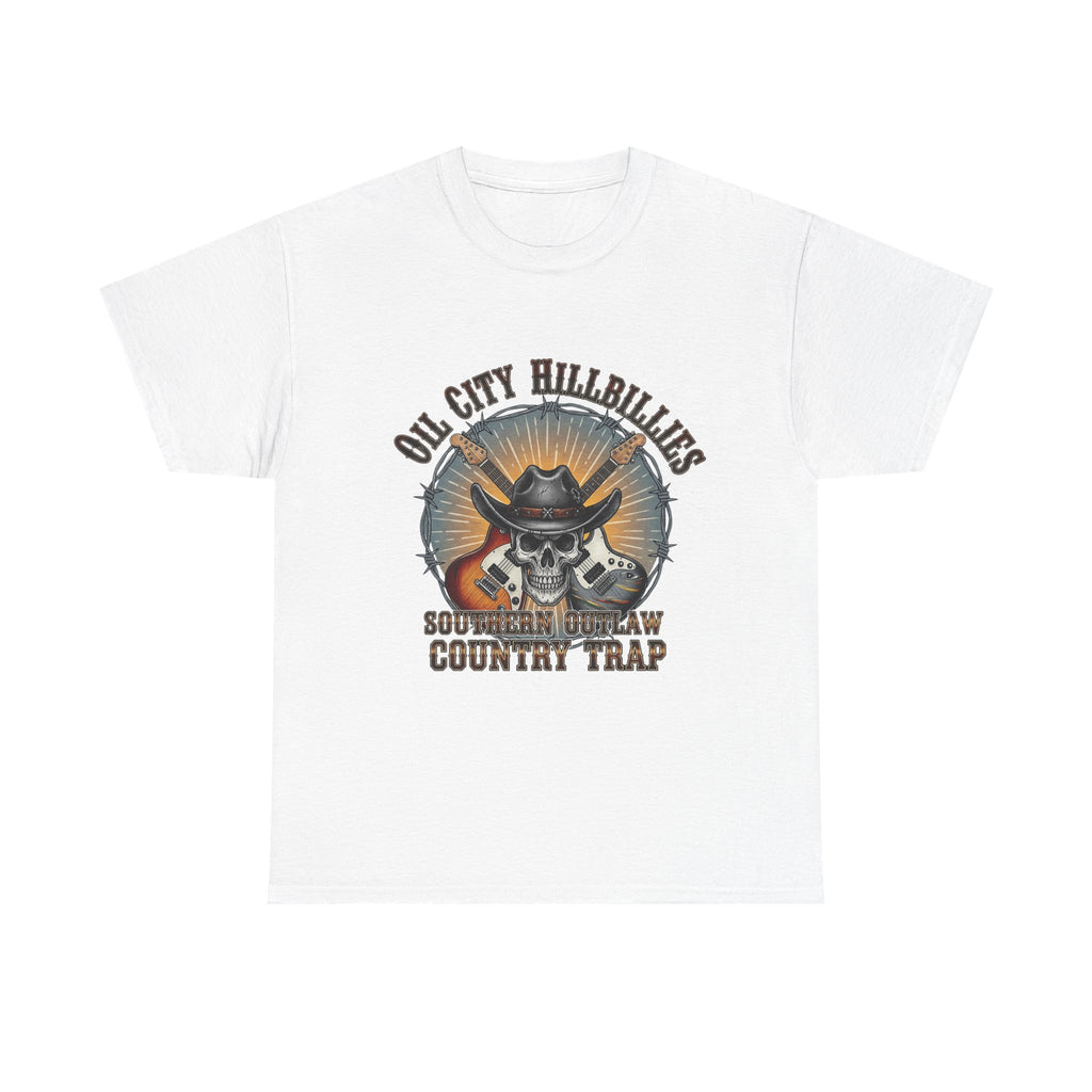 Southern Outlaw Graphic Tee | Unisex Heavy Cotton Tee for Country Music Lovers, Festival Wear, Casual Style, Gift for Him/Her