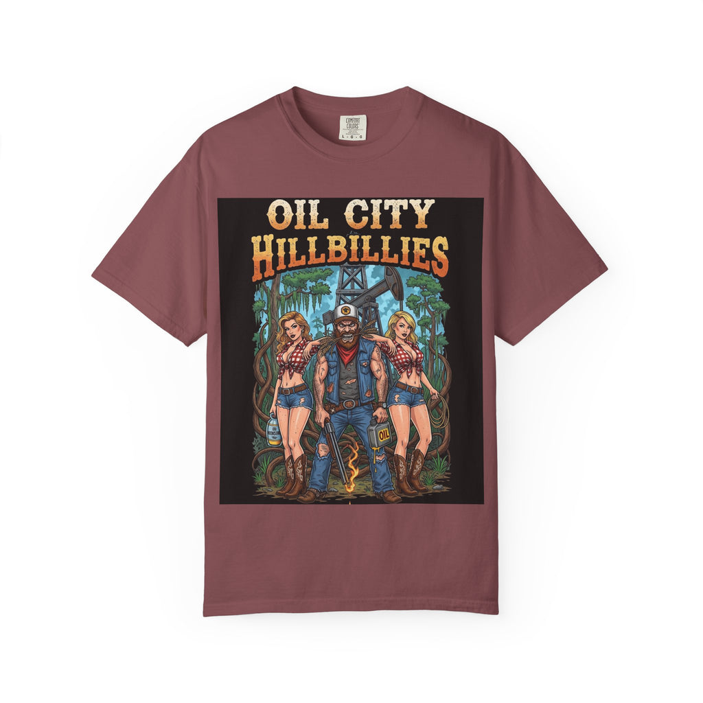 Vintage Graphic Tee – Oil City Hillbillies Shirt, Unisex T-Shirt, Casual Wear, Festival Outfit, Southern Pride Apparel