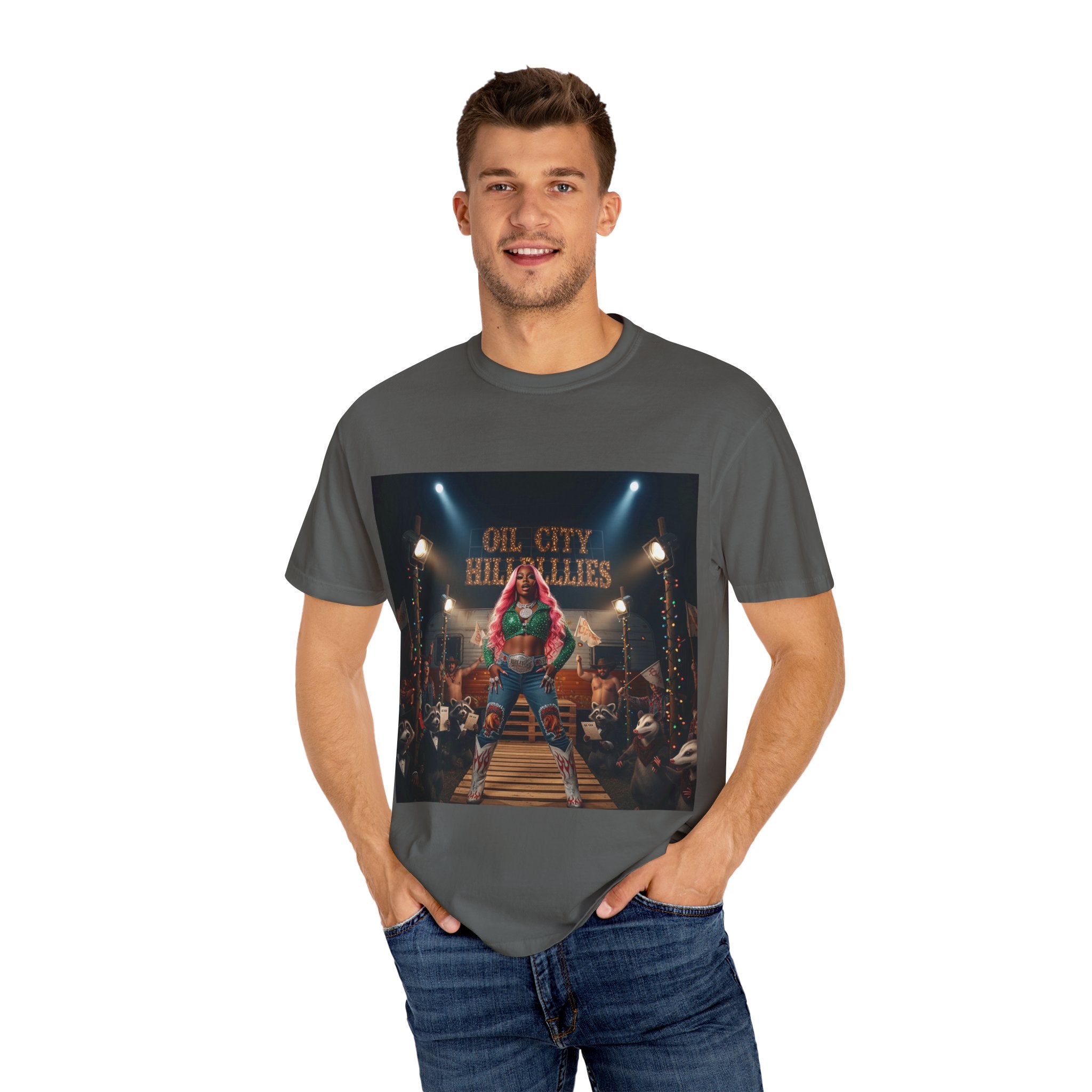 Vintage Oil City T-shirt - Bold Graphic Tee for Music Lovers, Perfect for Concerts, Festivals, Gifts, Everyday Wear