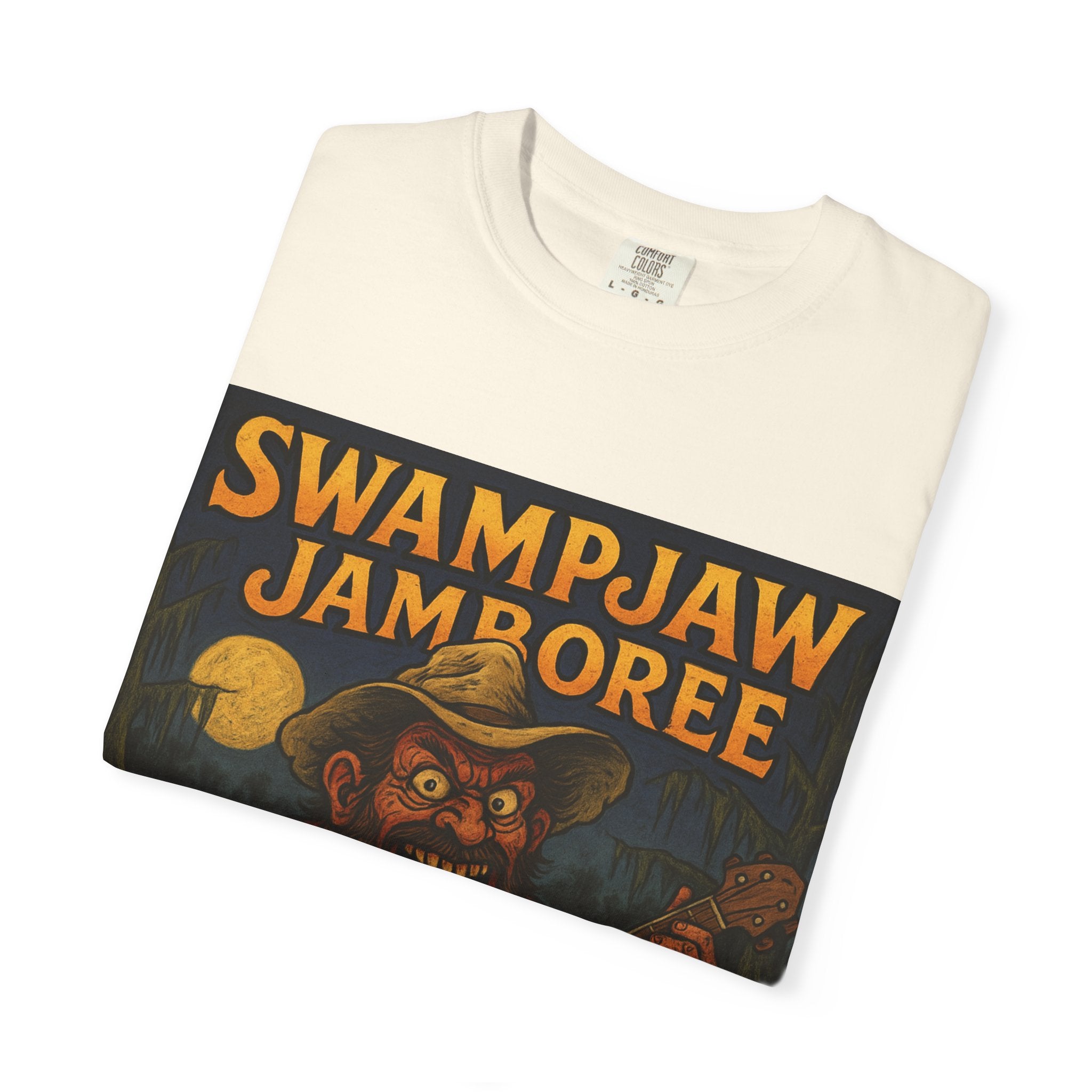 Swampjaw Jamboree Unisex T-Shirt, Vintage Music Tee, Casual Graphic Shirt, Fun Gift for Music Lovers, Festival Apparel