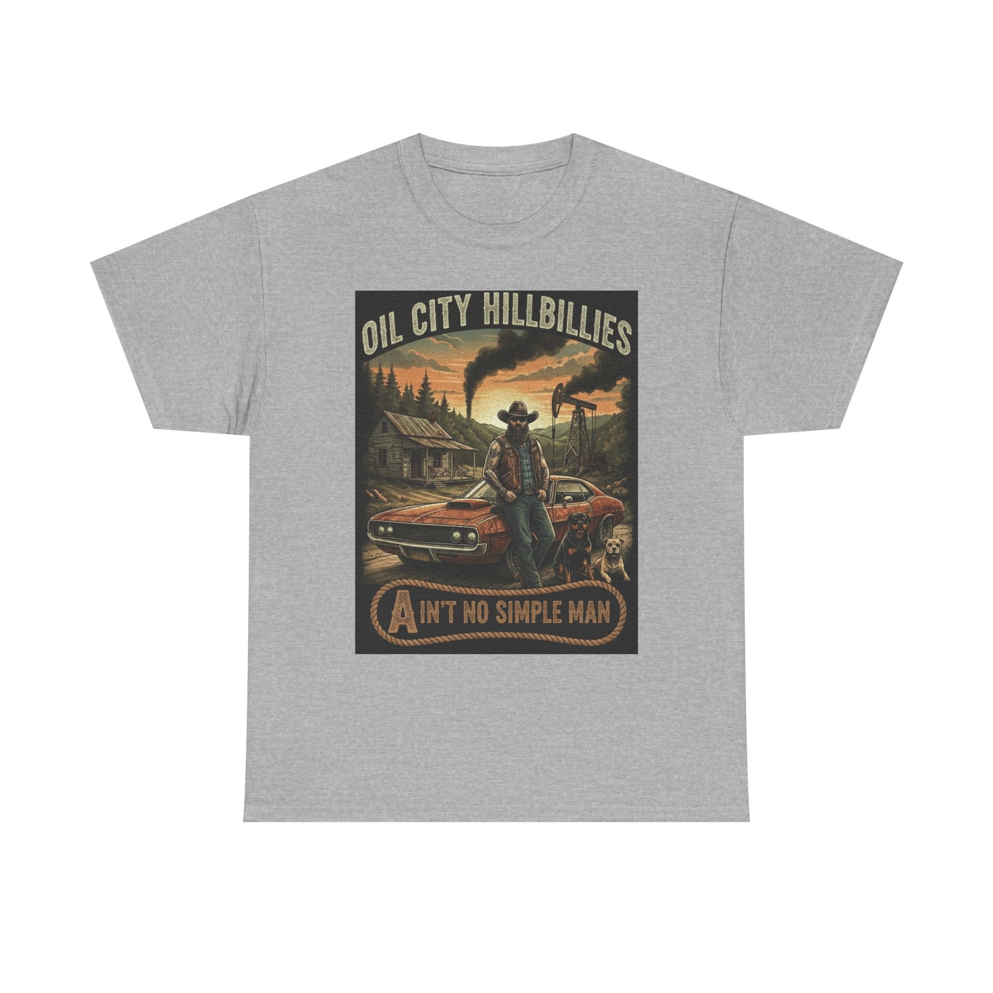 Oil City Hillbillies Unisex T-Shirt - Ain't No Simple Man Graphic Tee