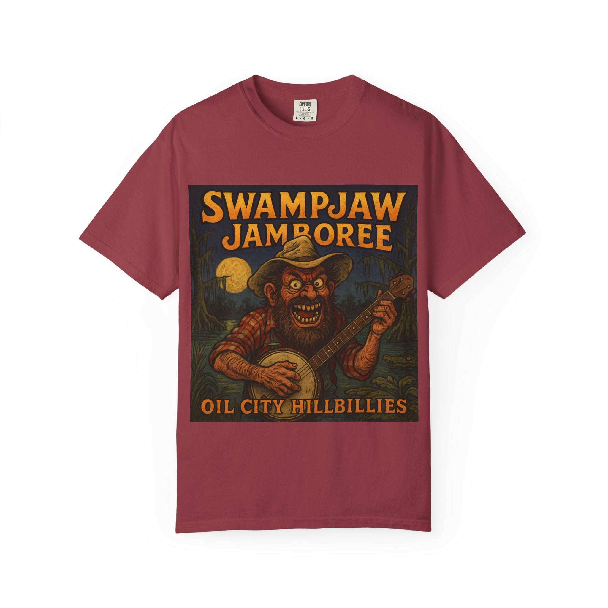 Swampjaw Jamboree Unisex T-Shirt, Vintage Music Tee, Casual Graphic Shirt, Fun Gift for Music Lovers, Festival Apparel