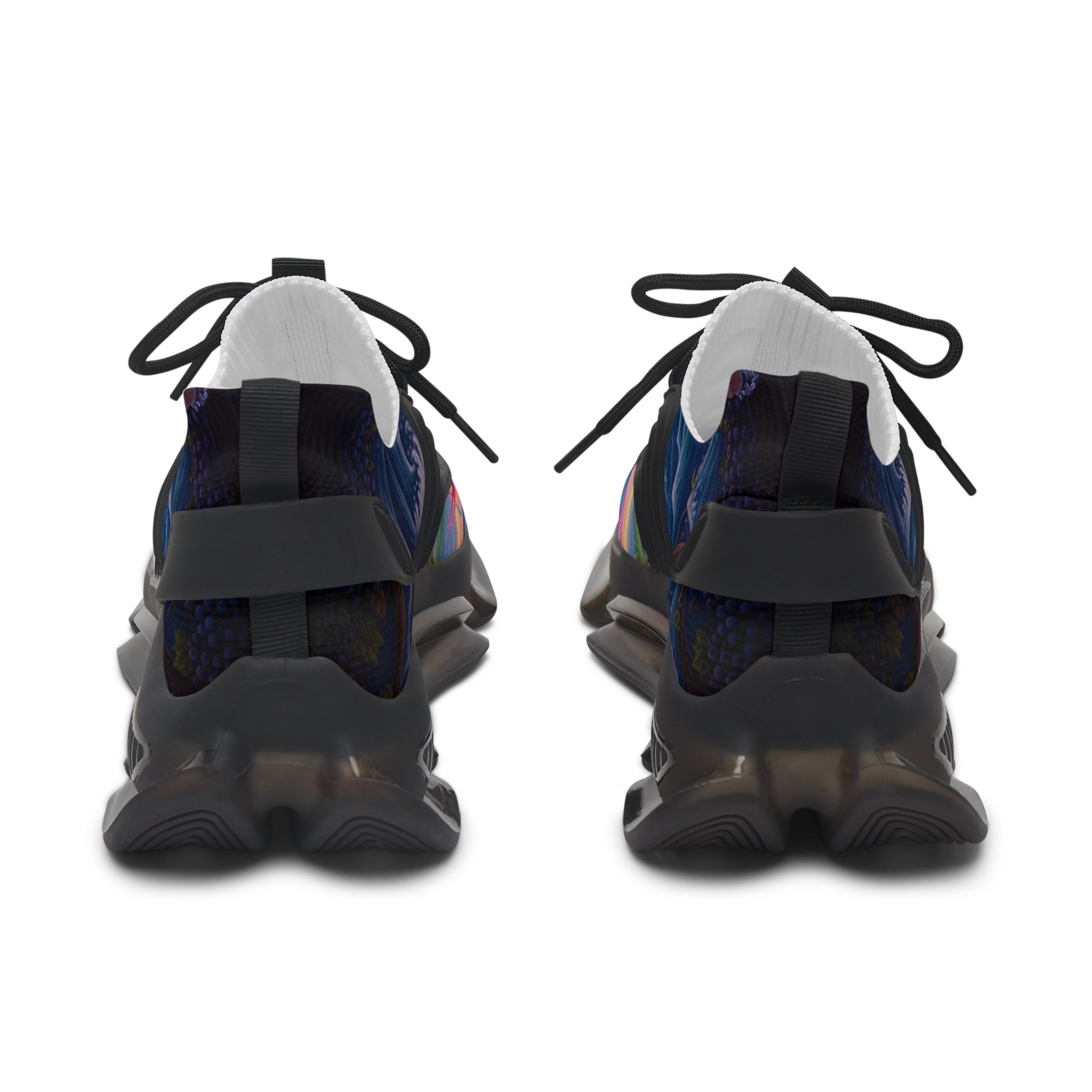 Vibrant Women's Mesh Sneakers | Colorful Athletic Shoes, Trendy Sneakers, Sporty Footwear, Festival Style, Unique Gift Idea