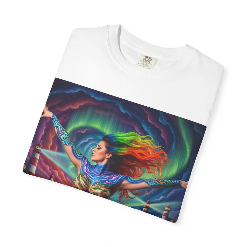 Oil City Hillbillies Colorful Spirit Unisex T-Shirt, Artistic Graphic Tee, Casual Wear, Gift for Art Lovers, Summer Festival Fashion