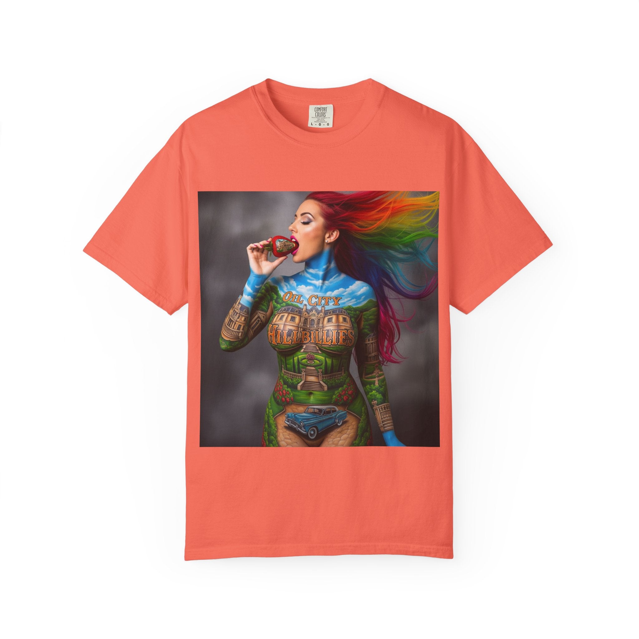 Vibrant Art-Inspired Unisex T-Shirt, Unique Graphic Tee for Art Lovers, Colorful Casual Wear, Gift for Creative Souls, Festival Clothing