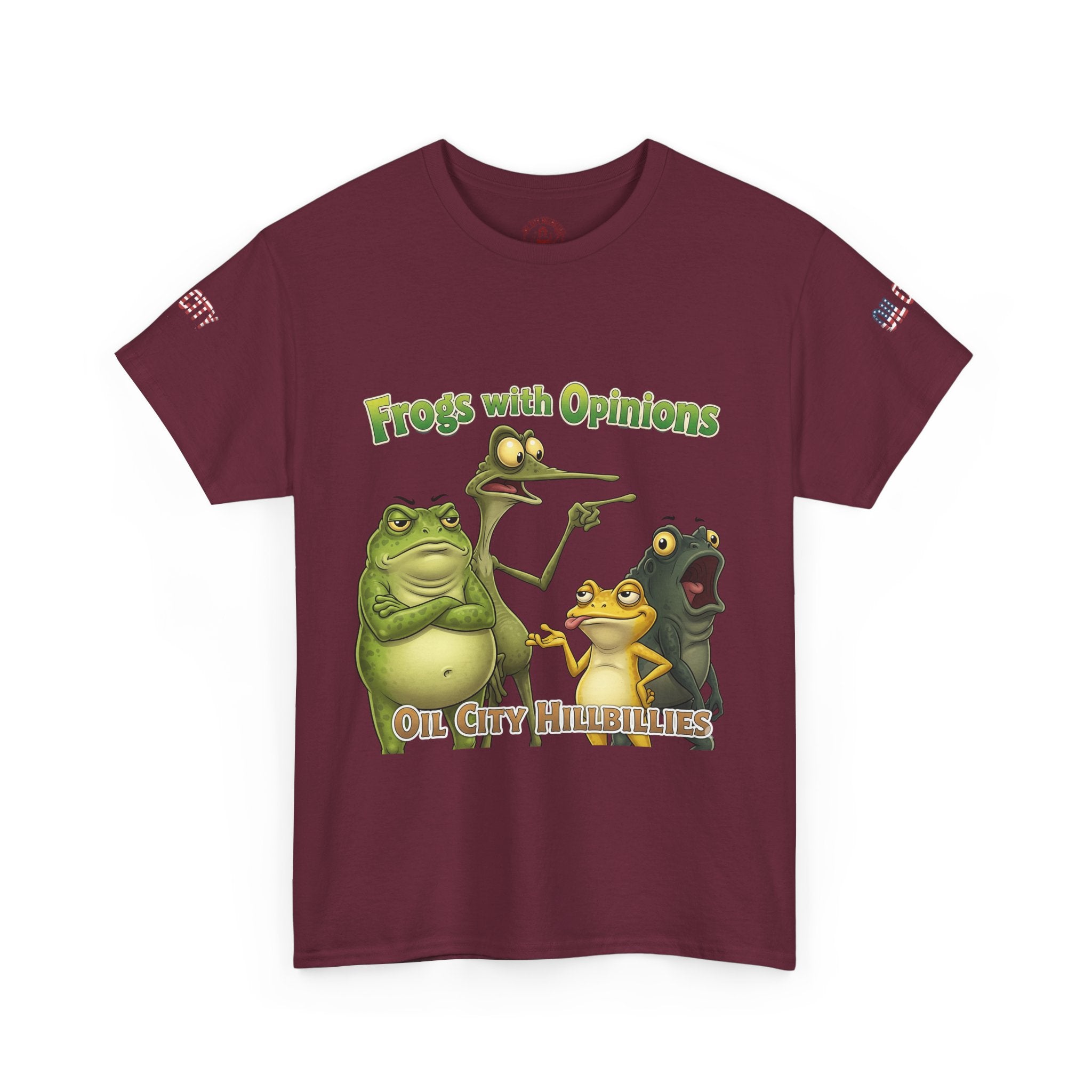 Frogs with Opinions Unisex Tee - Oil City Hillbillies Official Merchandise