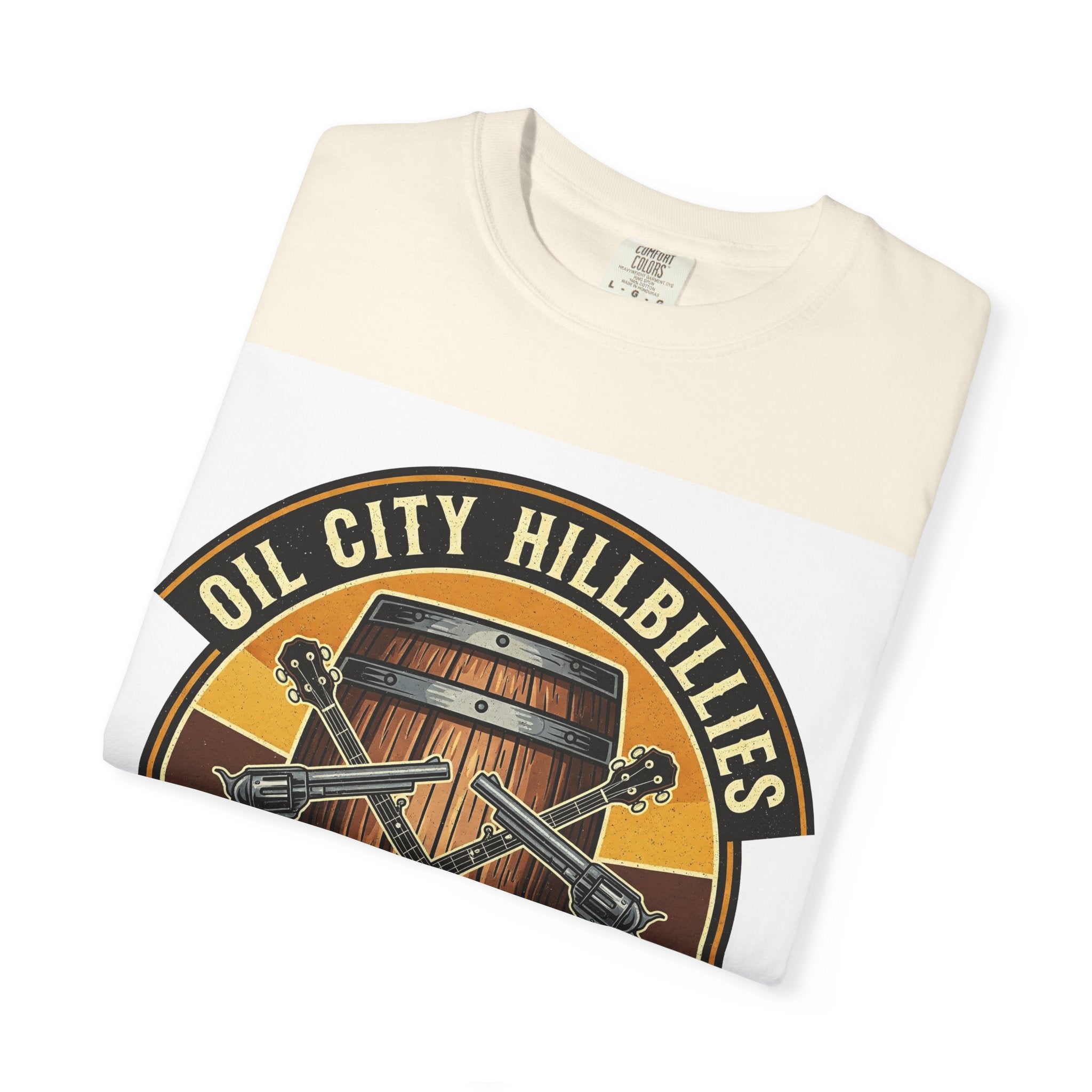Oil City Hillbillies T-Shirt | Southern Outlaw Country Tee, Music Lover Gift, Vintage Style Shirt, Casual Outfit, Festival Apparel