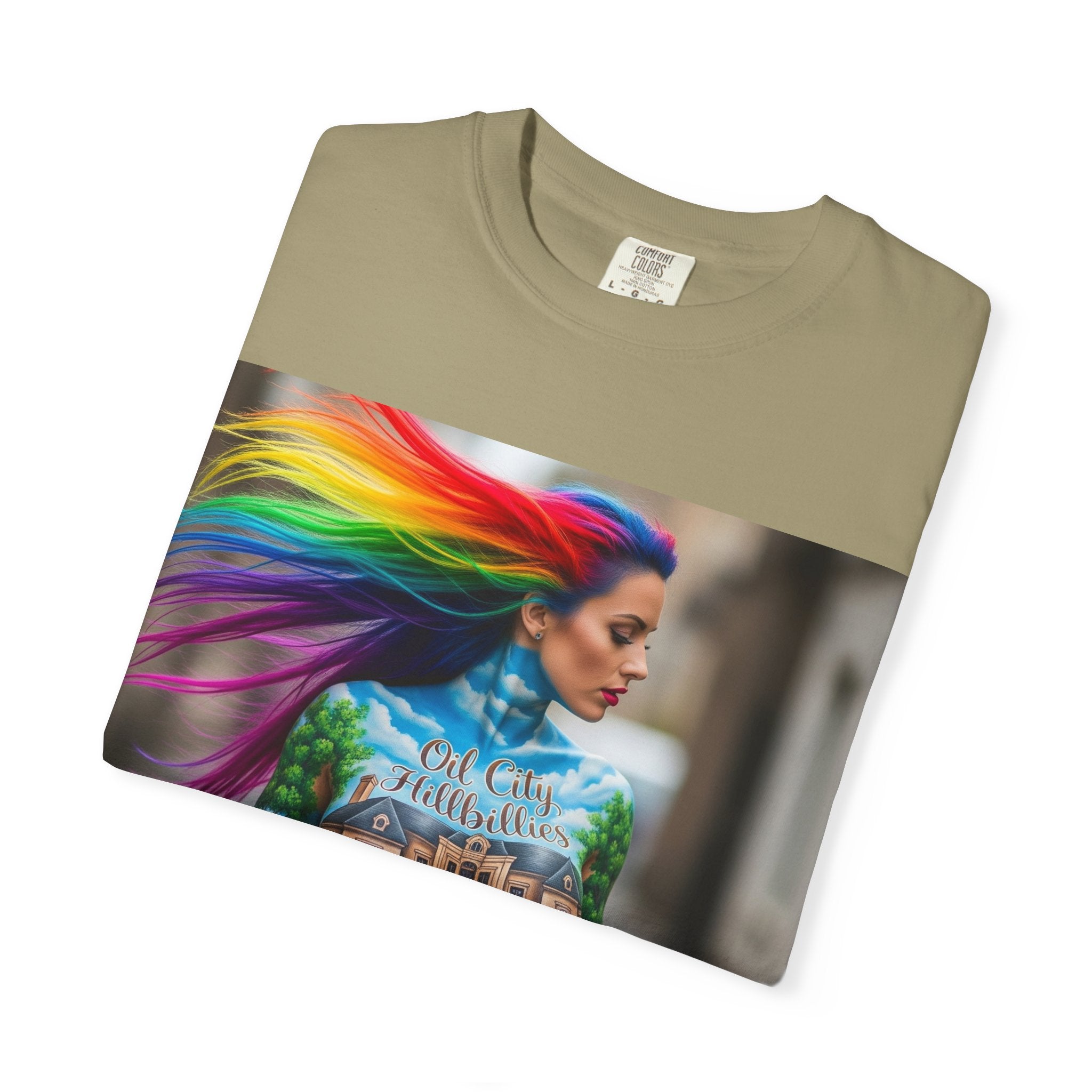 Vibrant Graphic T-Shirt for Creative Souls | Unisex Tee, Festival Wear, Casual Street Style, Gift for Art Lovers