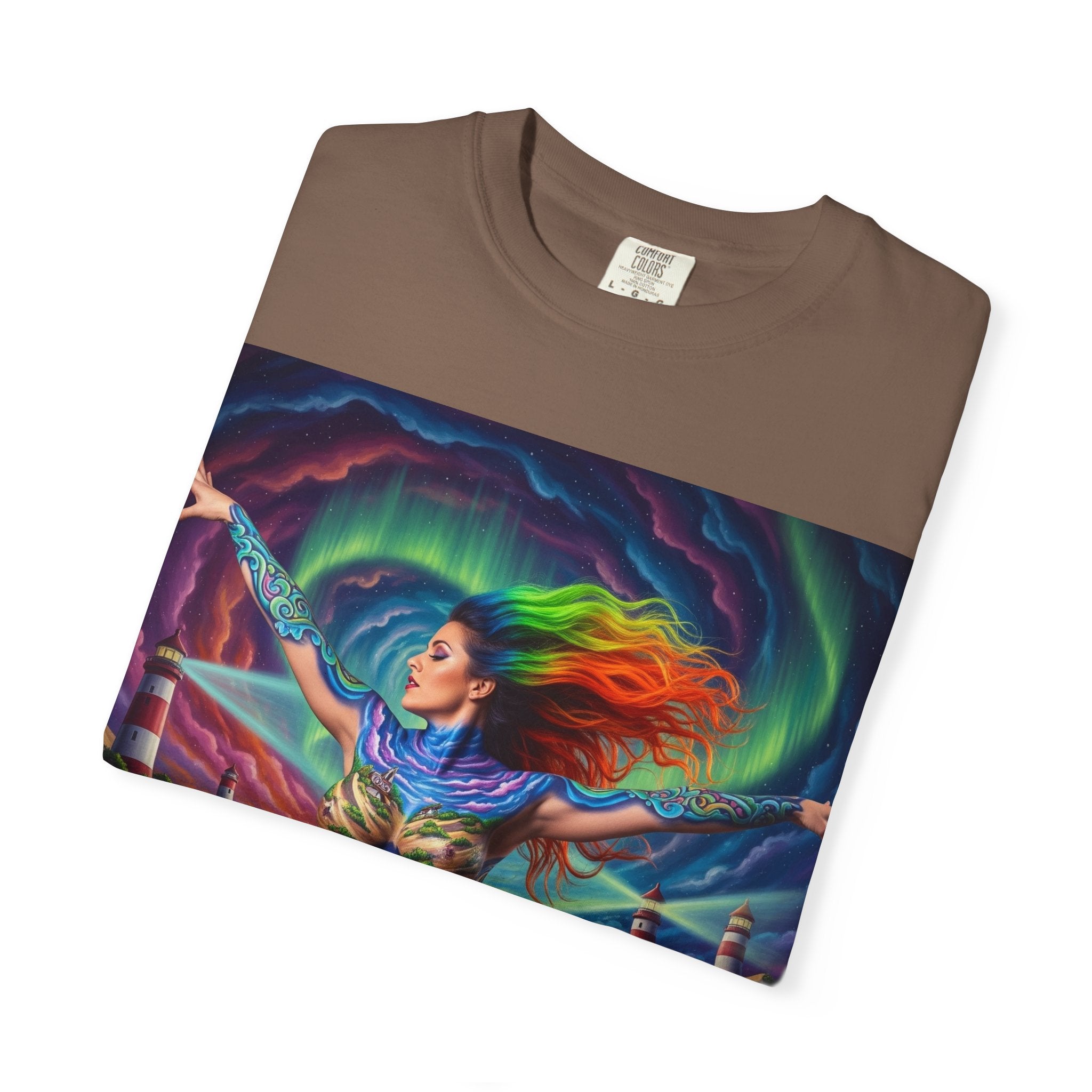 Oil City Hillbillies Colorful Spirit Unisex T-Shirt, Artistic Graphic Tee, Casual Wear, Gift for Art Lovers, Summer Festival Fashion