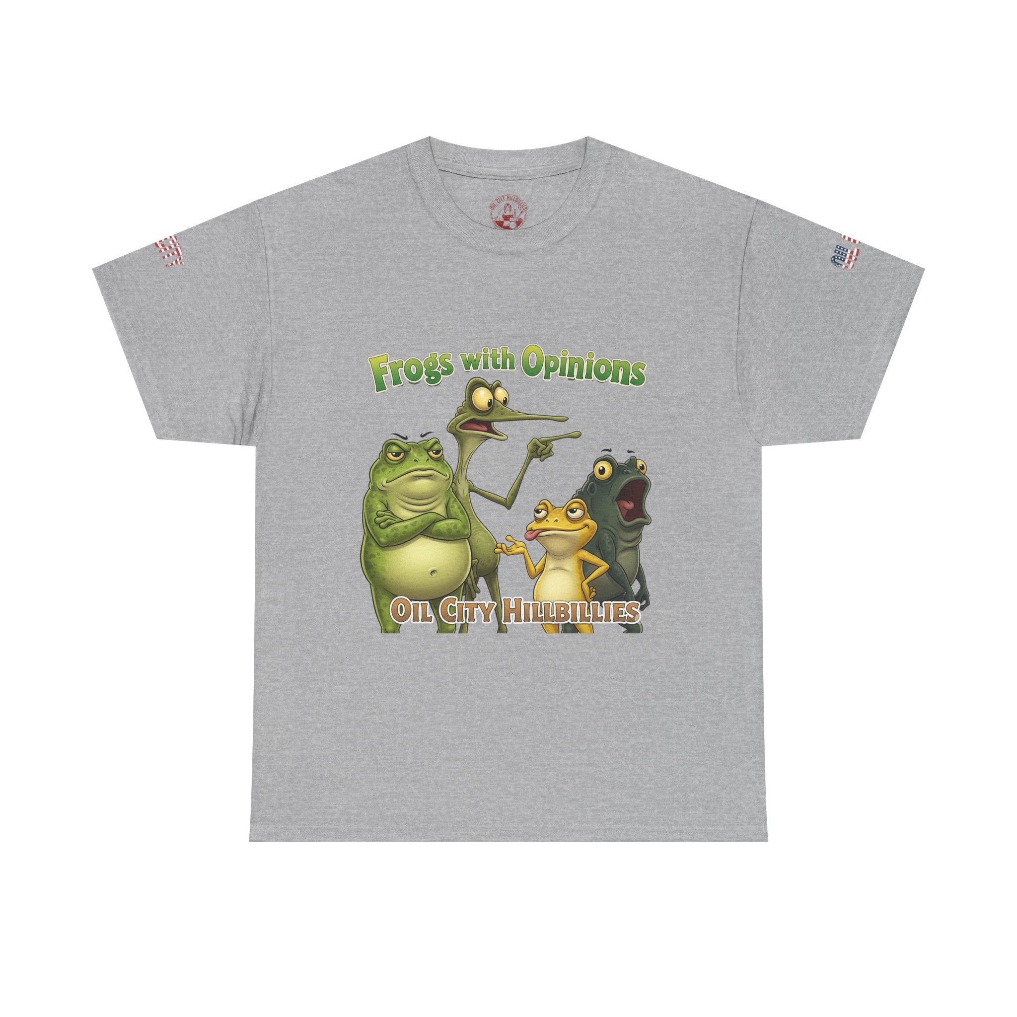 Frogs with Opinions Unisex Tee - Oil City Hillbillies Official Merchandise