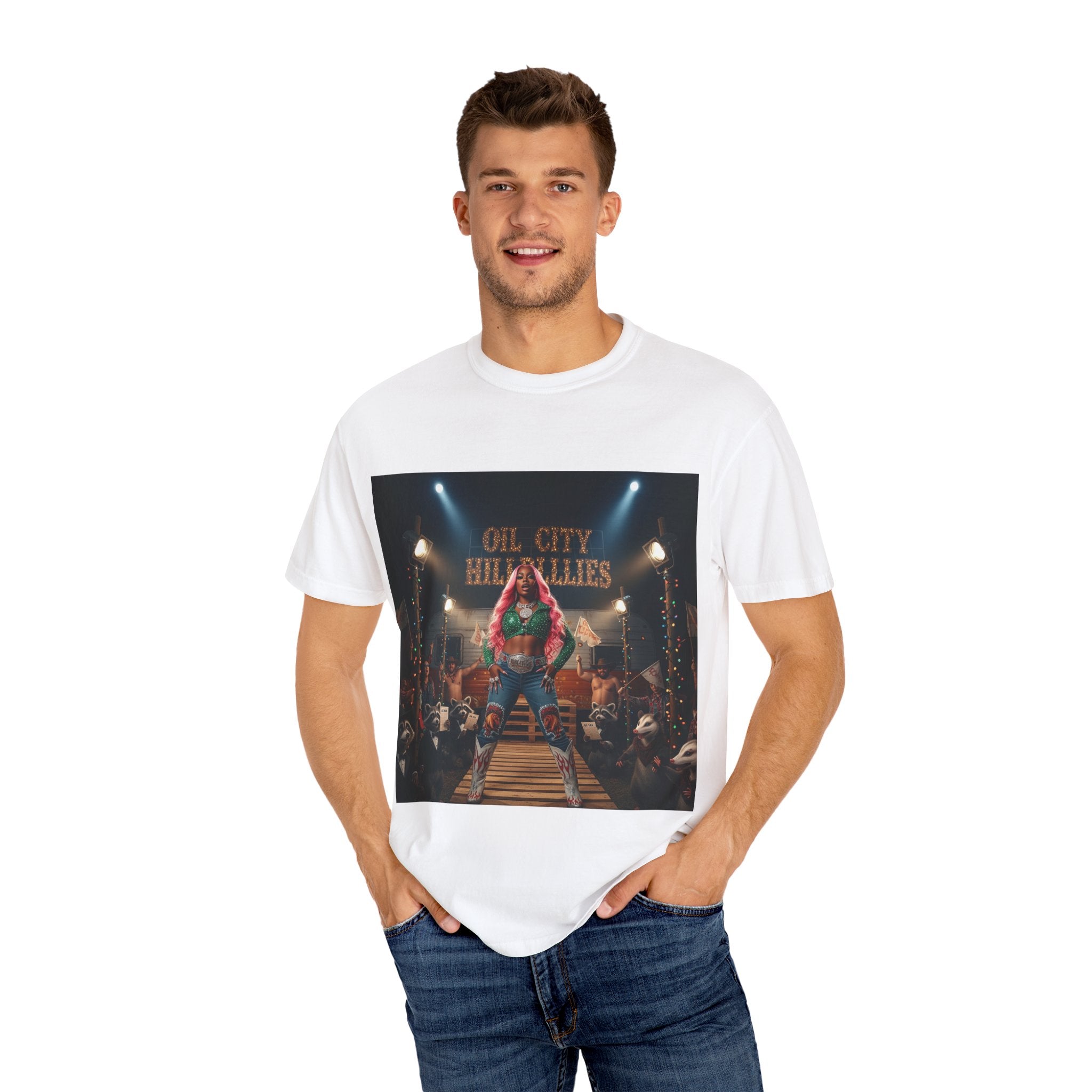 Vintage Oil City T-shirt - Bold Graphic Tee for Music Lovers, Perfect for Concerts, Festivals, Gifts, Everyday Wear