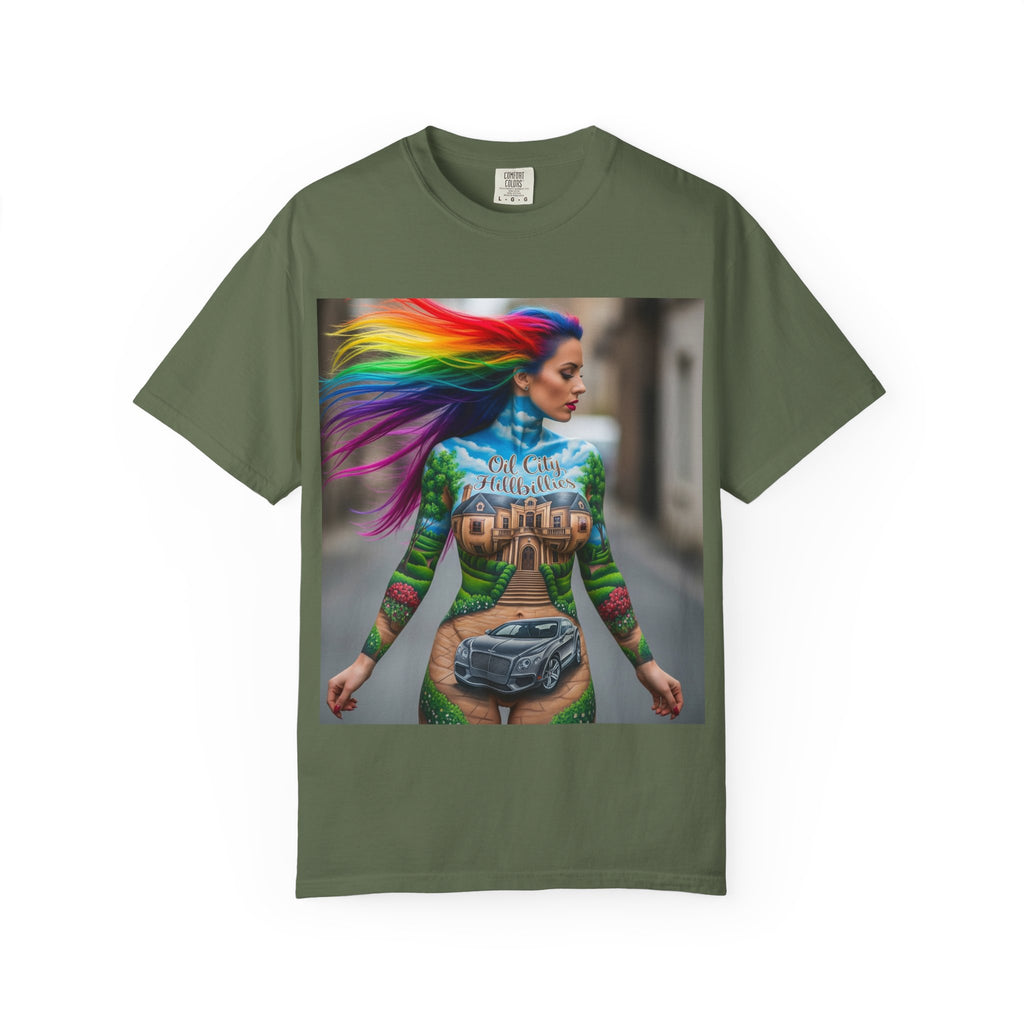 Vibrant Graphic T-Shirt for Creative Souls | Unisex Tee, Festival Wear, Casual Street Style, Gift for Art Lovers