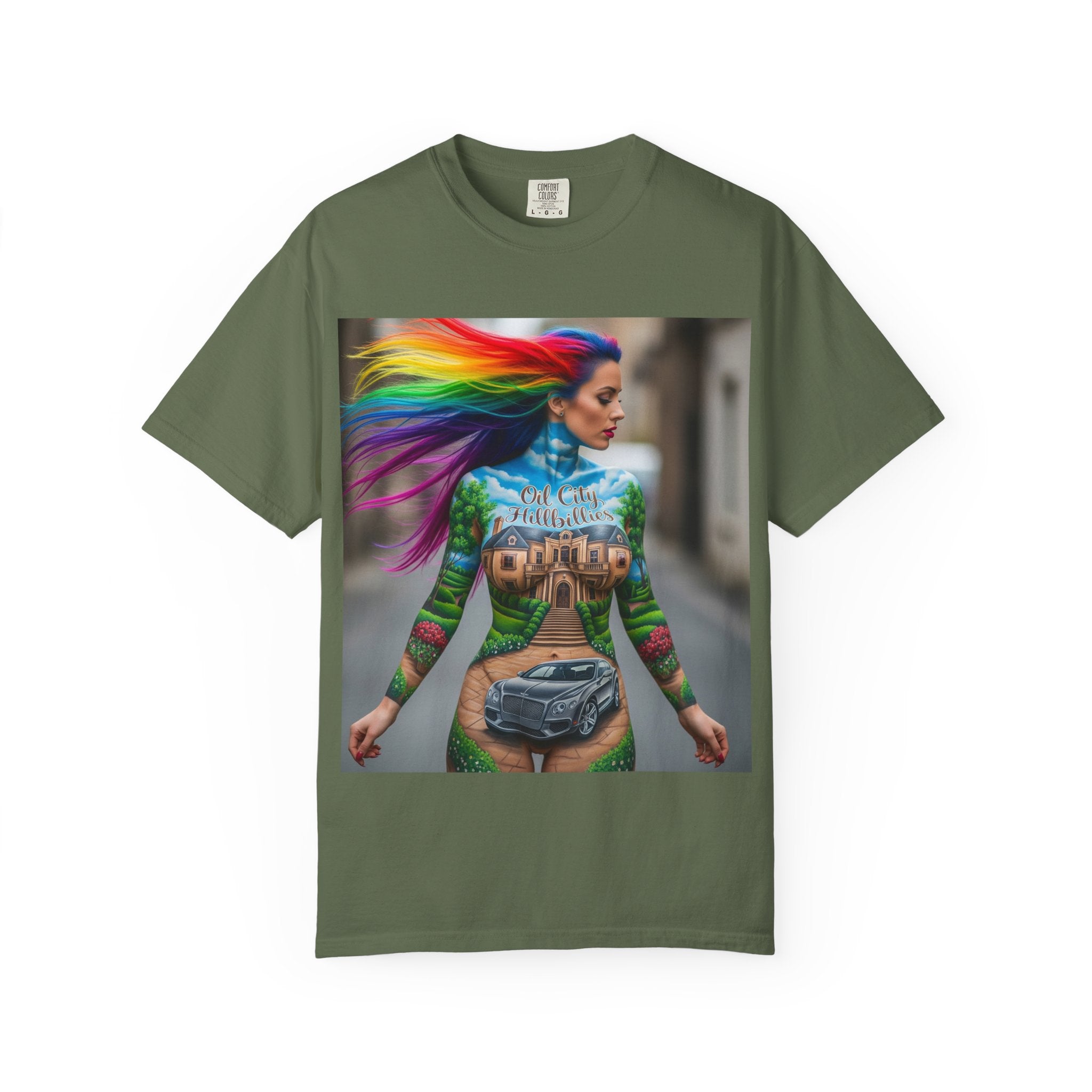 Vibrant Graphic T-Shirt for Creative Souls | Unisex Tee, Festival Wear, Casual Street Style, Gift for Art Lovers
