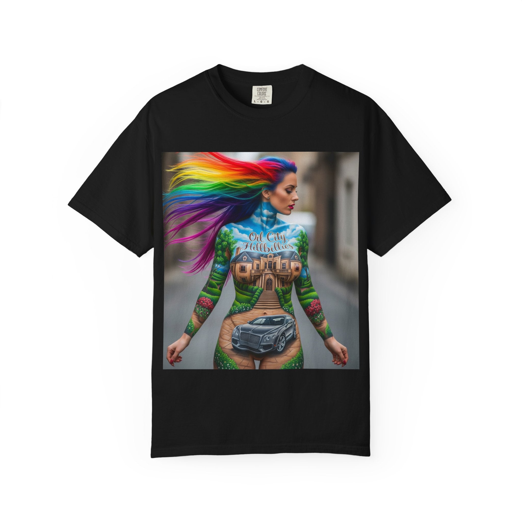 Vibrant Graphic T-Shirt for Creative Souls | Unisex Tee, Festival Wear, Casual Street Style, Gift for Art Lovers