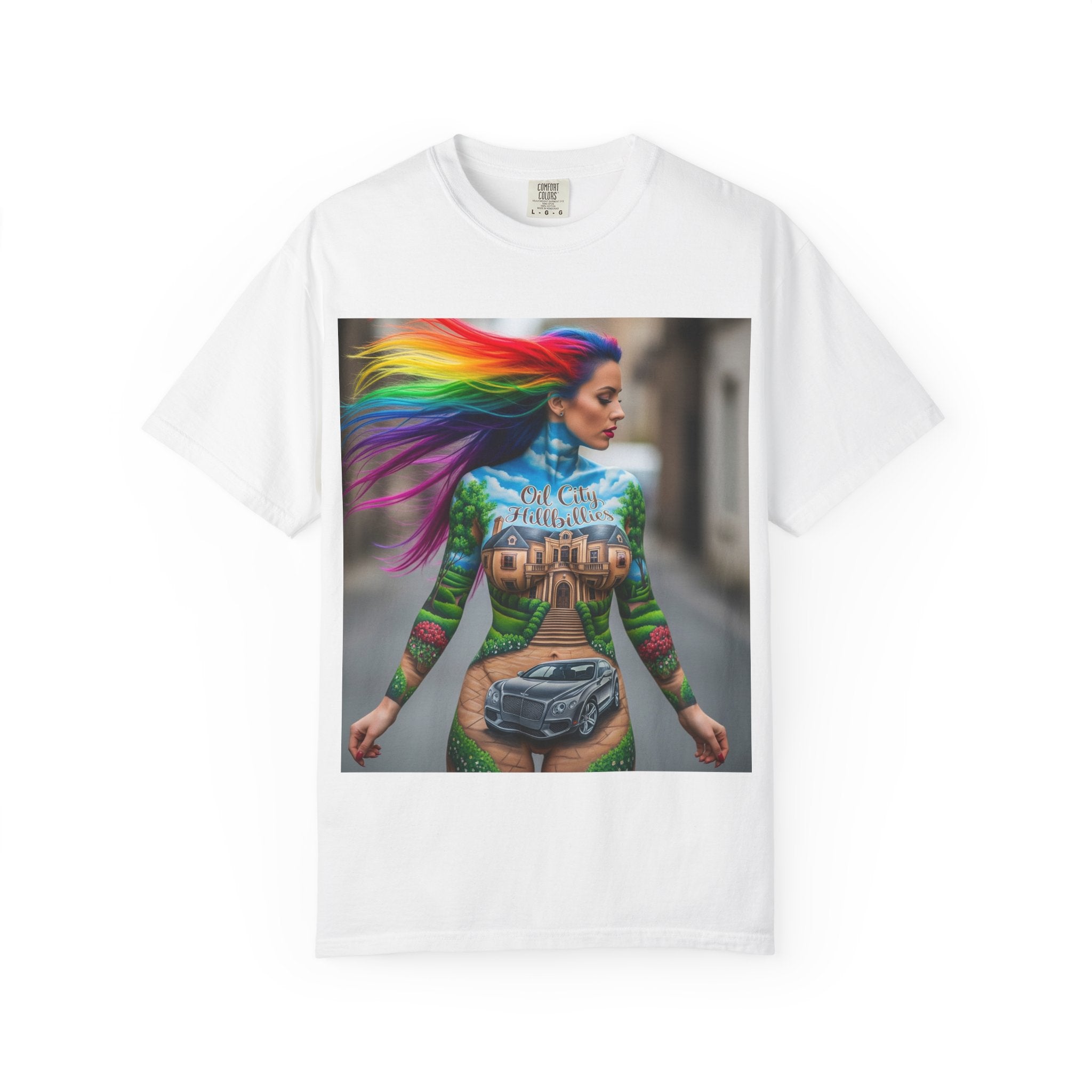 Vibrant Graphic T-Shirt for Creative Souls | Unisex Tee, Festival Wear, Casual Street Style, Gift for Art Lovers