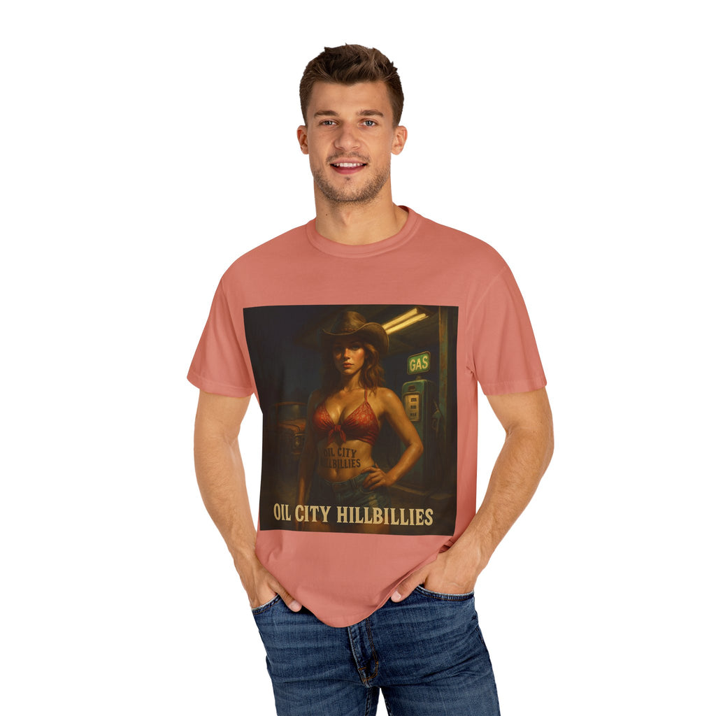 Vintage Oil City Hillbillies T-Shirt, Retro Graphic Tee for Country Lovers, Casual Wear, Music Festival Apparel, Unique Gift Idea