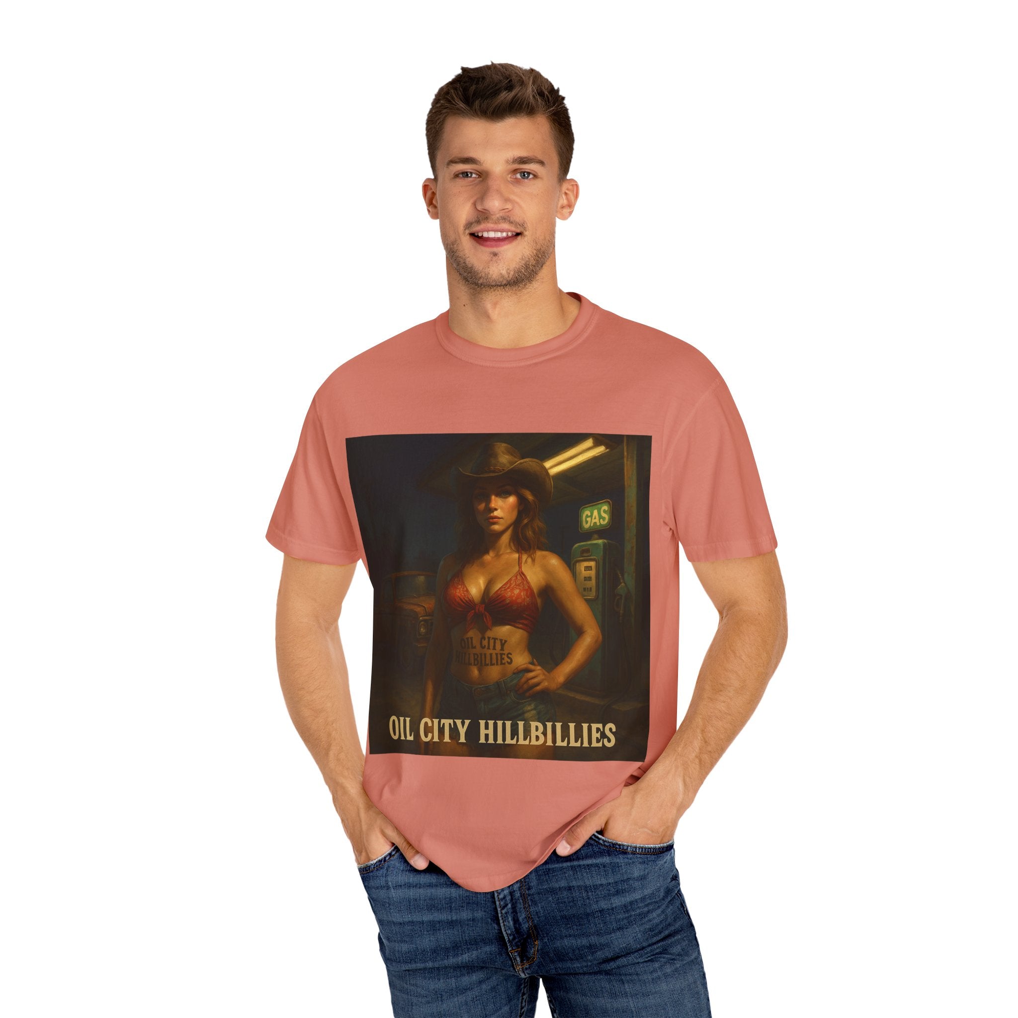 Vintage Oil City Hillbillies T-Shirt, Retro Graphic Tee for Country Lovers, Casual Wear, Music Festival Apparel, Unique Gift Idea