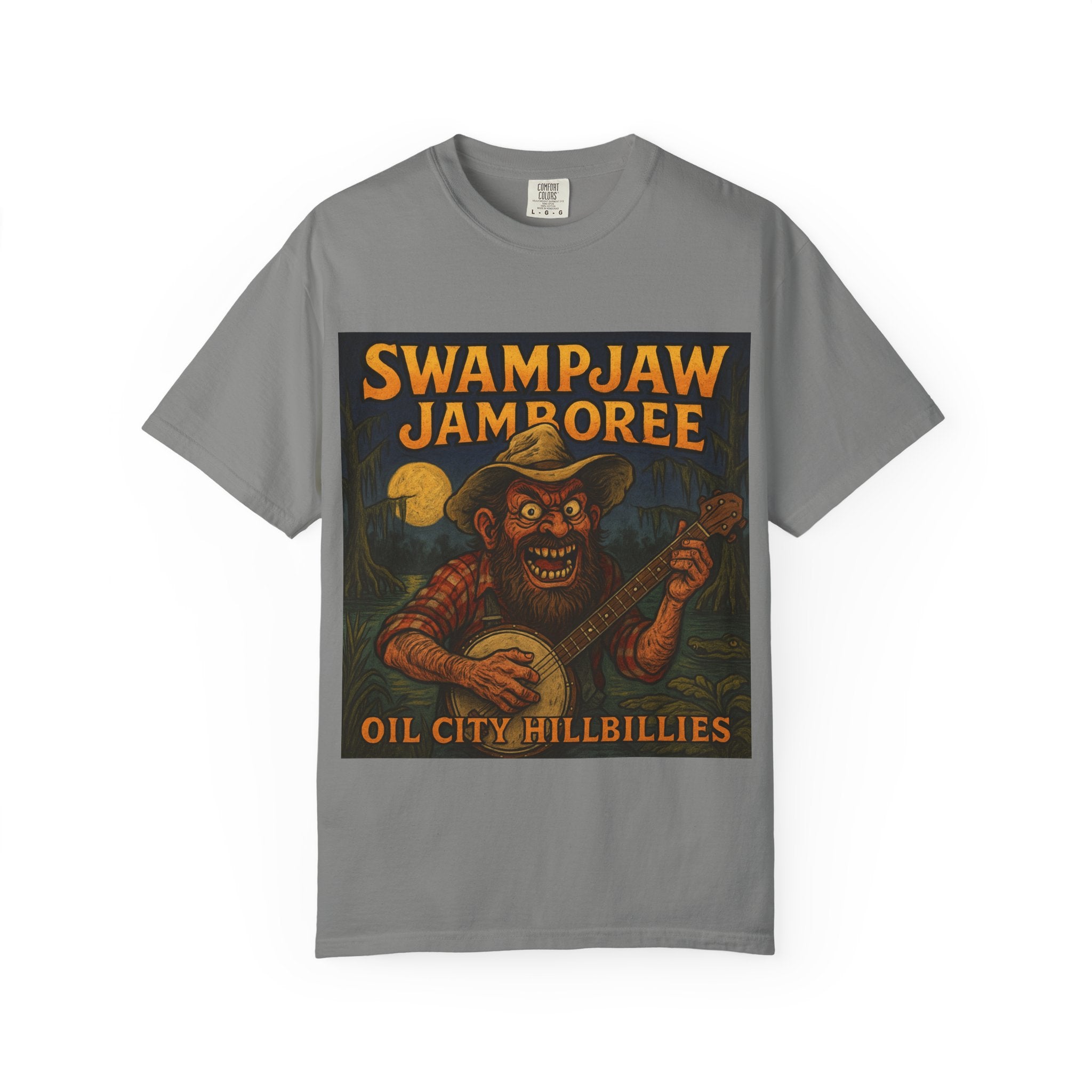 Swampjaw Jamboree Unisex T-Shirt, Vintage Music Tee, Casual Graphic Shirt, Fun Gift for Music Lovers, Festival Apparel