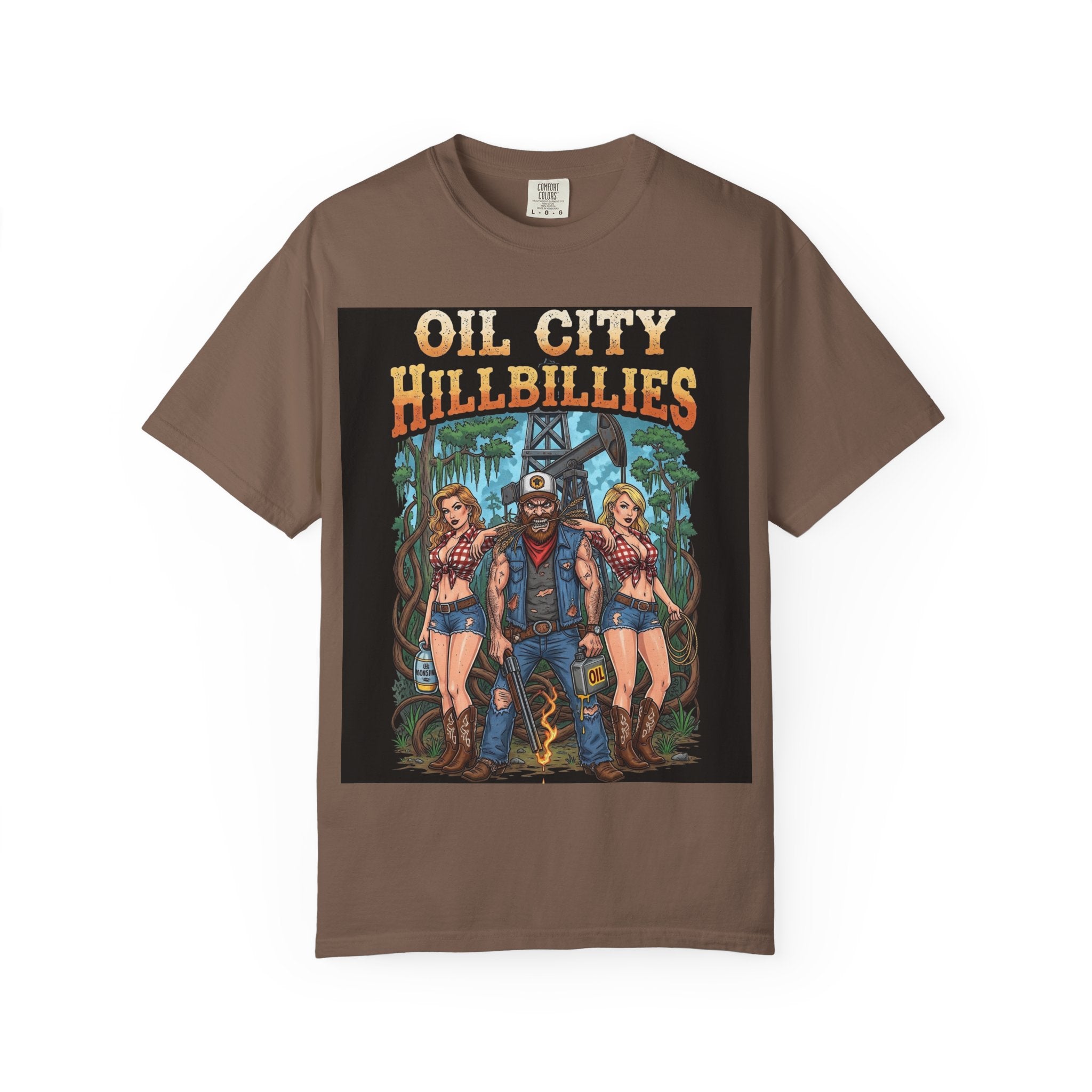 Vintage Graphic Tee – Oil City Hillbillies Shirt, Unisex T-Shirt, Casual Wear, Festival Outfit, Southern Pride Apparel