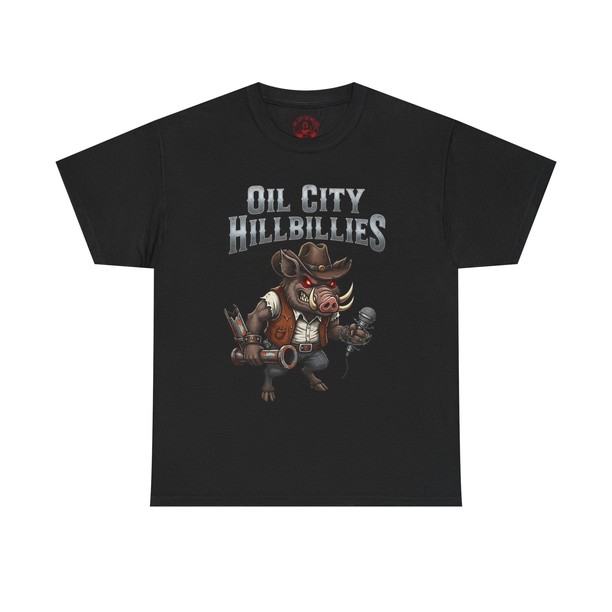 Oil City Hillbillies Unisex Tee - Country Humor Shirt, Vintage Graphic Tee, Perfect for Music Lovers, BBQ Events, Gifting, Everyday Wear