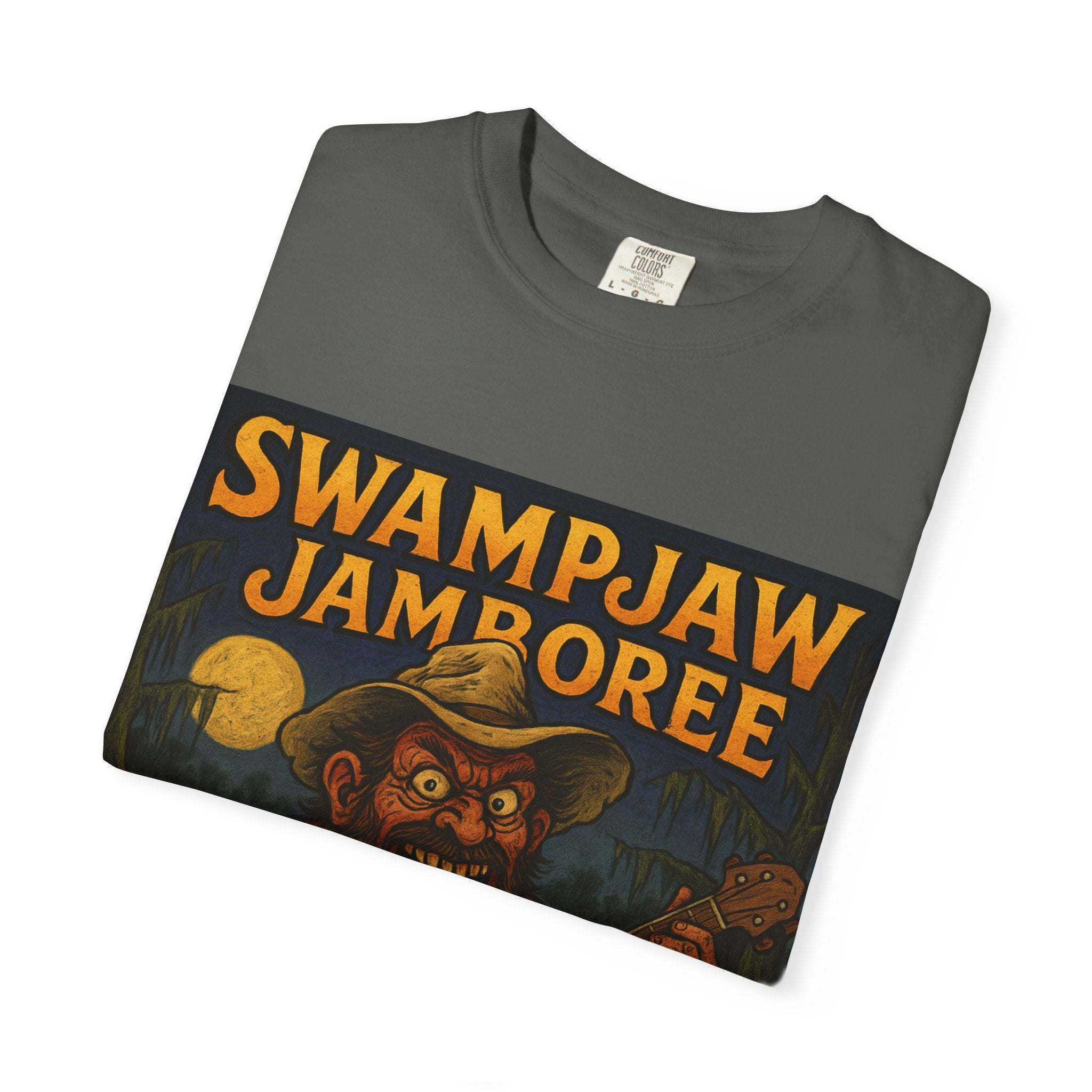Swampjaw Jamboree Unisex T-Shirt, Vintage Music Tee, Casual Graphic Shirt, Fun Gift for Music Lovers, Festival Apparel