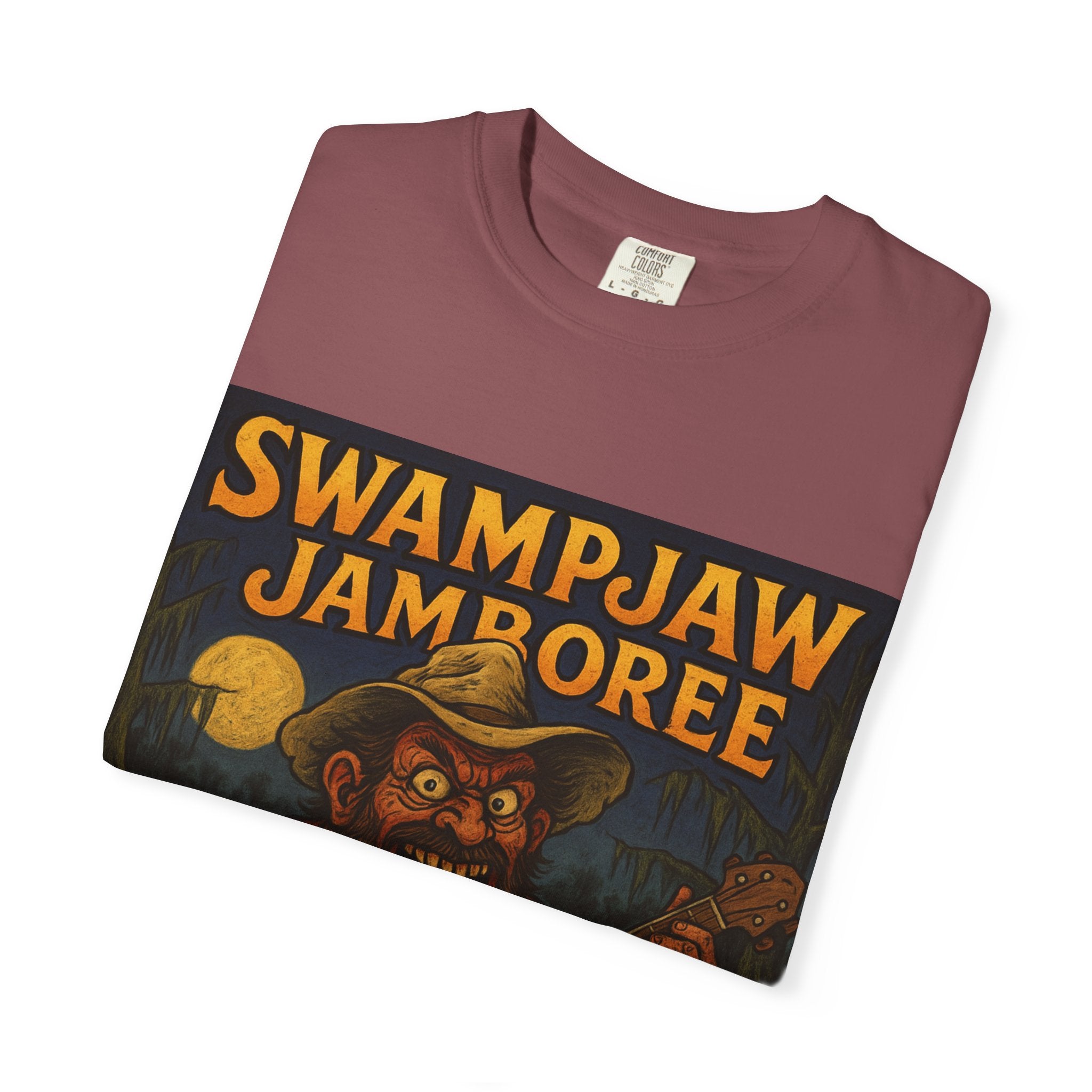 Swampjaw Jamboree Unisex T-Shirt, Vintage Music Tee, Casual Graphic Shirt, Fun Gift for Music Lovers, Festival Apparel