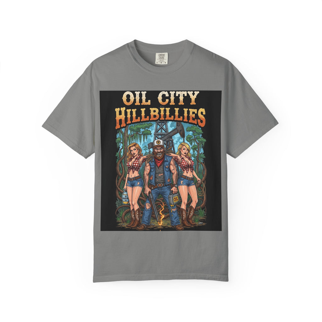 Vintage Graphic Tee – Oil City Hillbillies Shirt, Unisex T-Shirt, Casual Wear, Festival Outfit, Southern Pride Apparel
