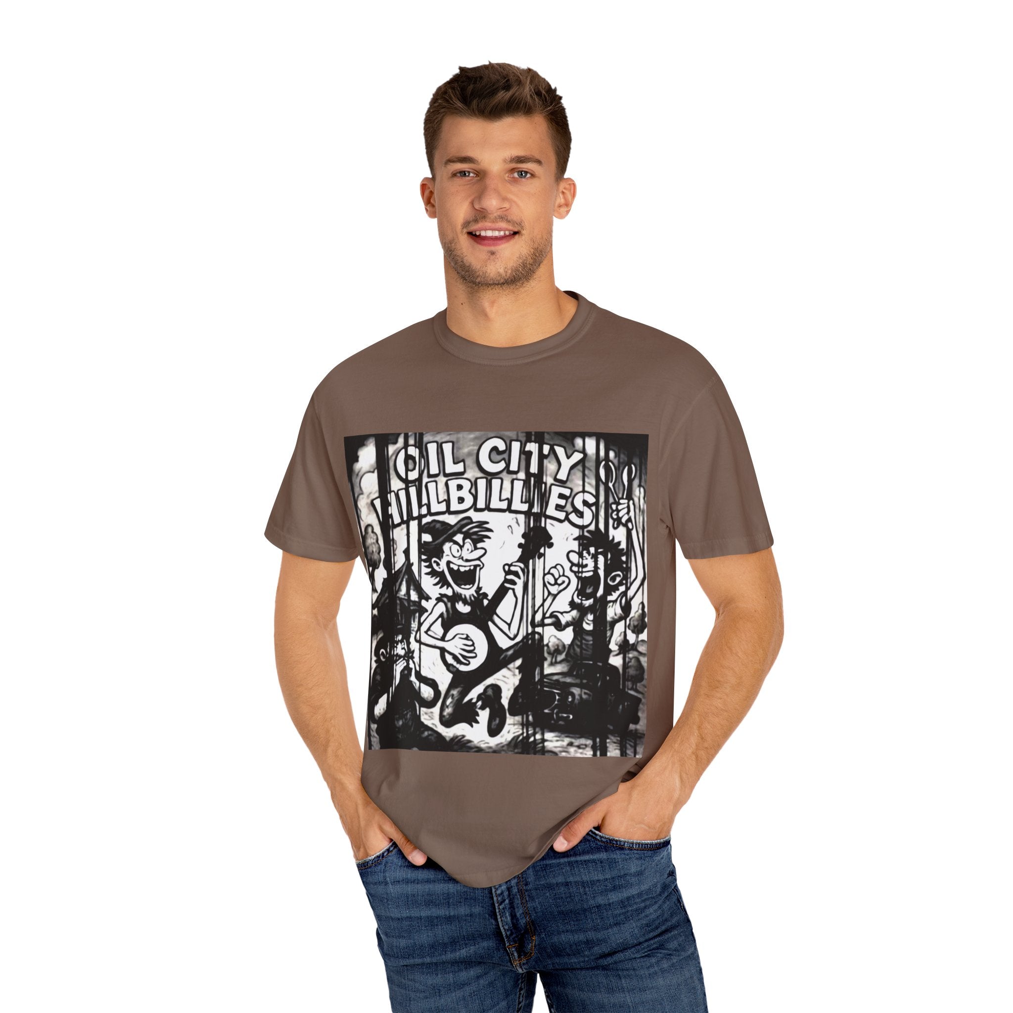Vintage-Inspired Music T-Shirt | Oil City Hillbillies Graphic | Unisex Cotton Tee for Music Lovers, Festivals, Gifts, Casual Wear, [...]