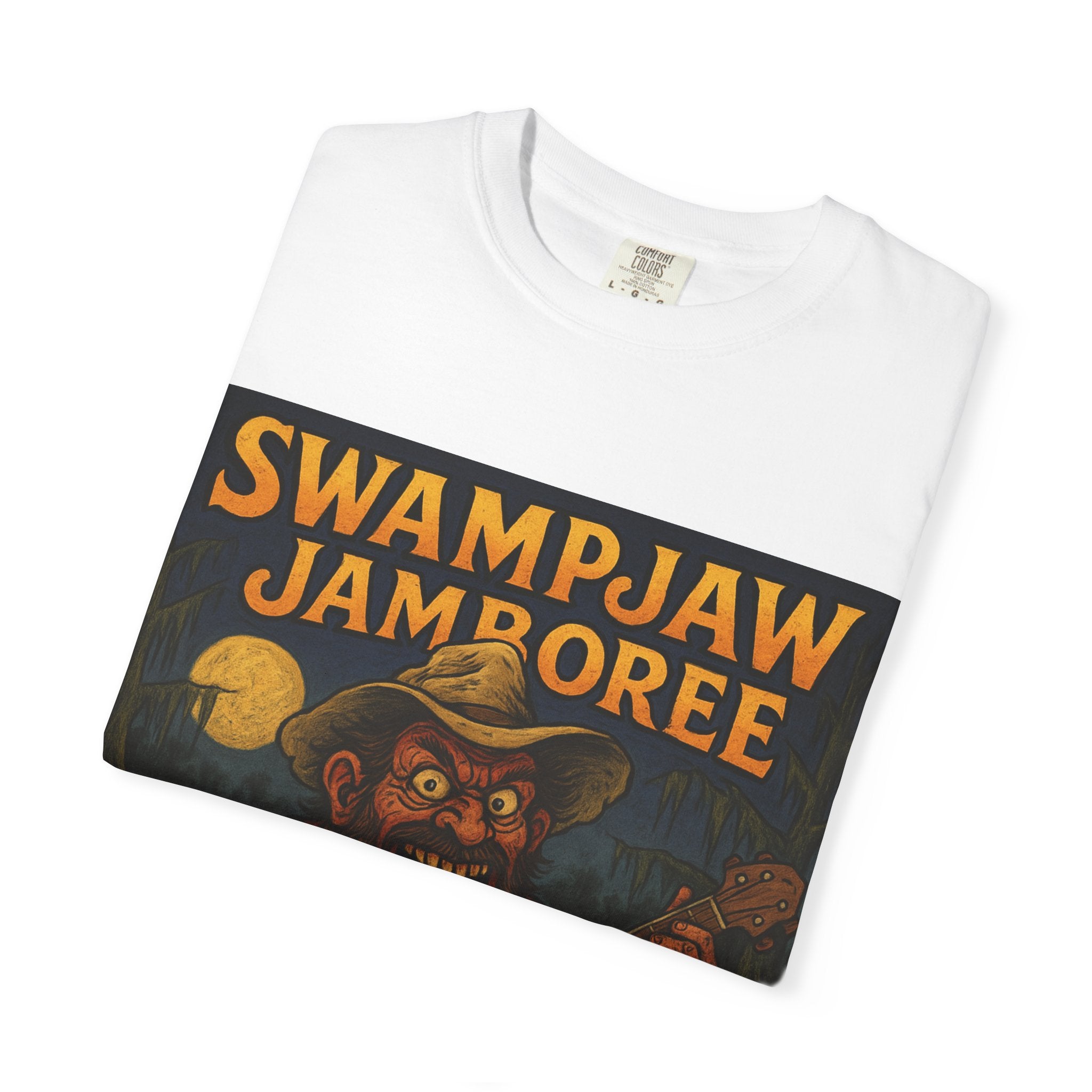 Swampjaw Jamboree Unisex T-Shirt, Vintage Music Tee, Casual Graphic Shirt, Fun Gift for Music Lovers, Festival Apparel