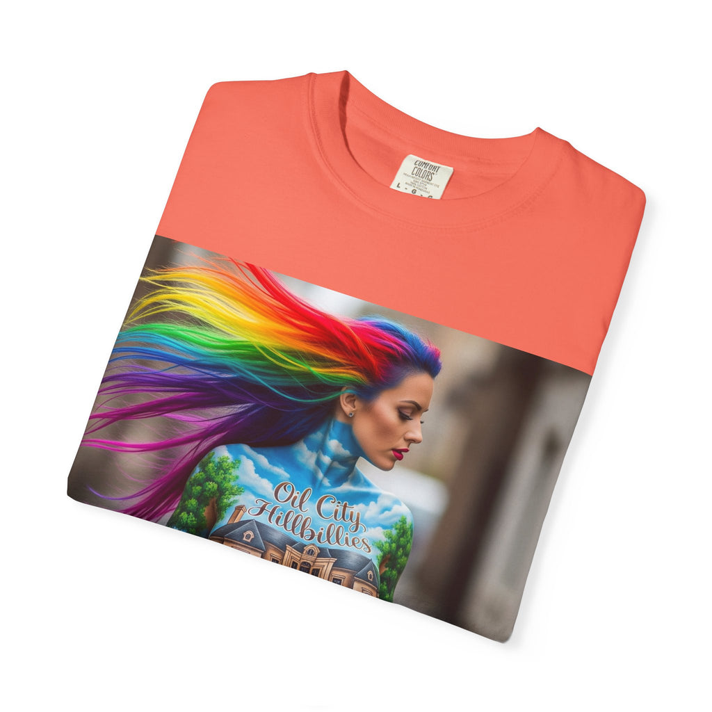 Vibrant Graphic T-Shirt for Creative Souls | Unisex Tee, Festival Wear, Casual Street Style, Gift for Art Lovers