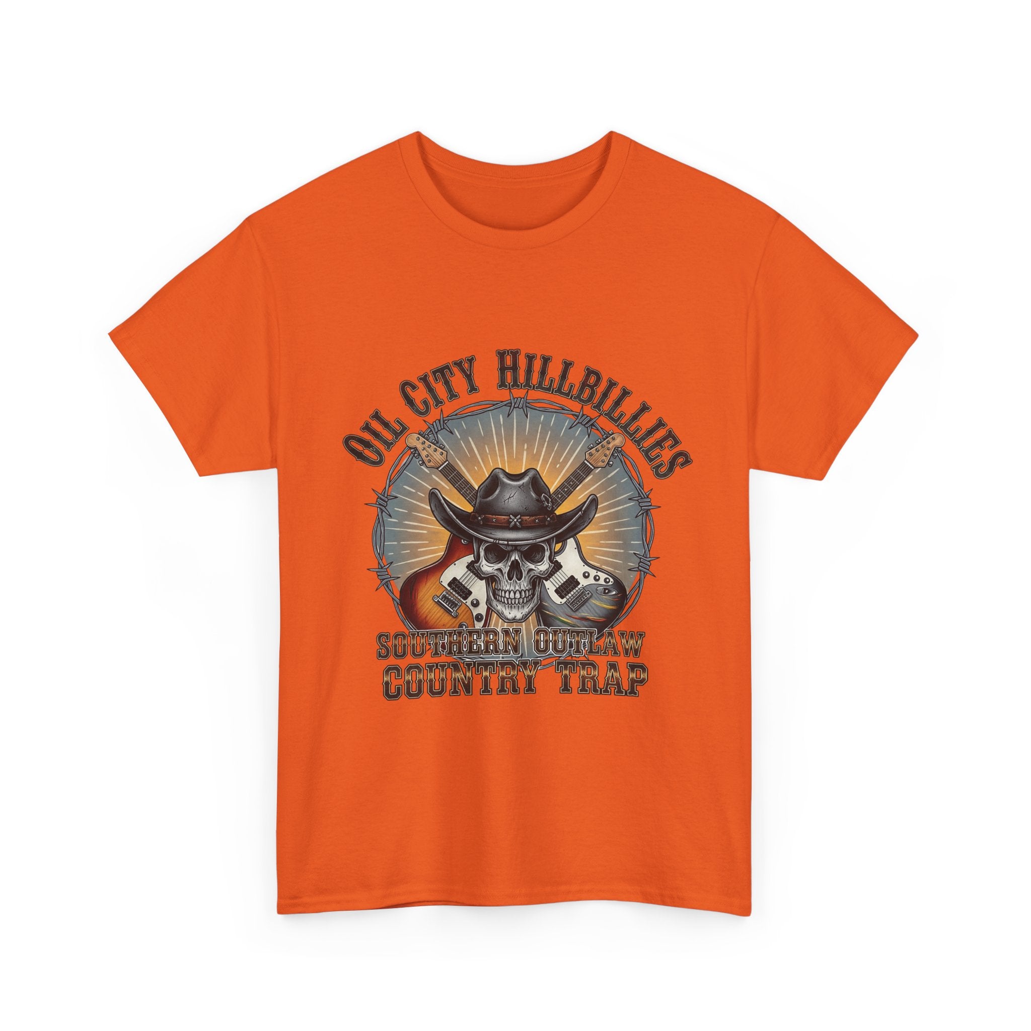 Southern Outlaw Graphic Tee | Unisex Heavy Cotton Tee for Country Music Lovers, Festival Wear, Casual Style, Gift for Him/Her