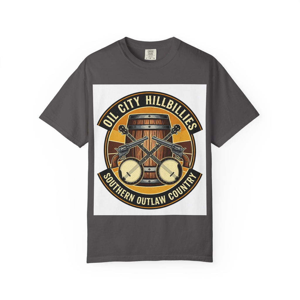 Oil City Hillbillies T-Shirt | Southern Outlaw Country Tee, Music Lover Gift, Vintage Style Shirt, Casual Outfit, Festival Apparel
