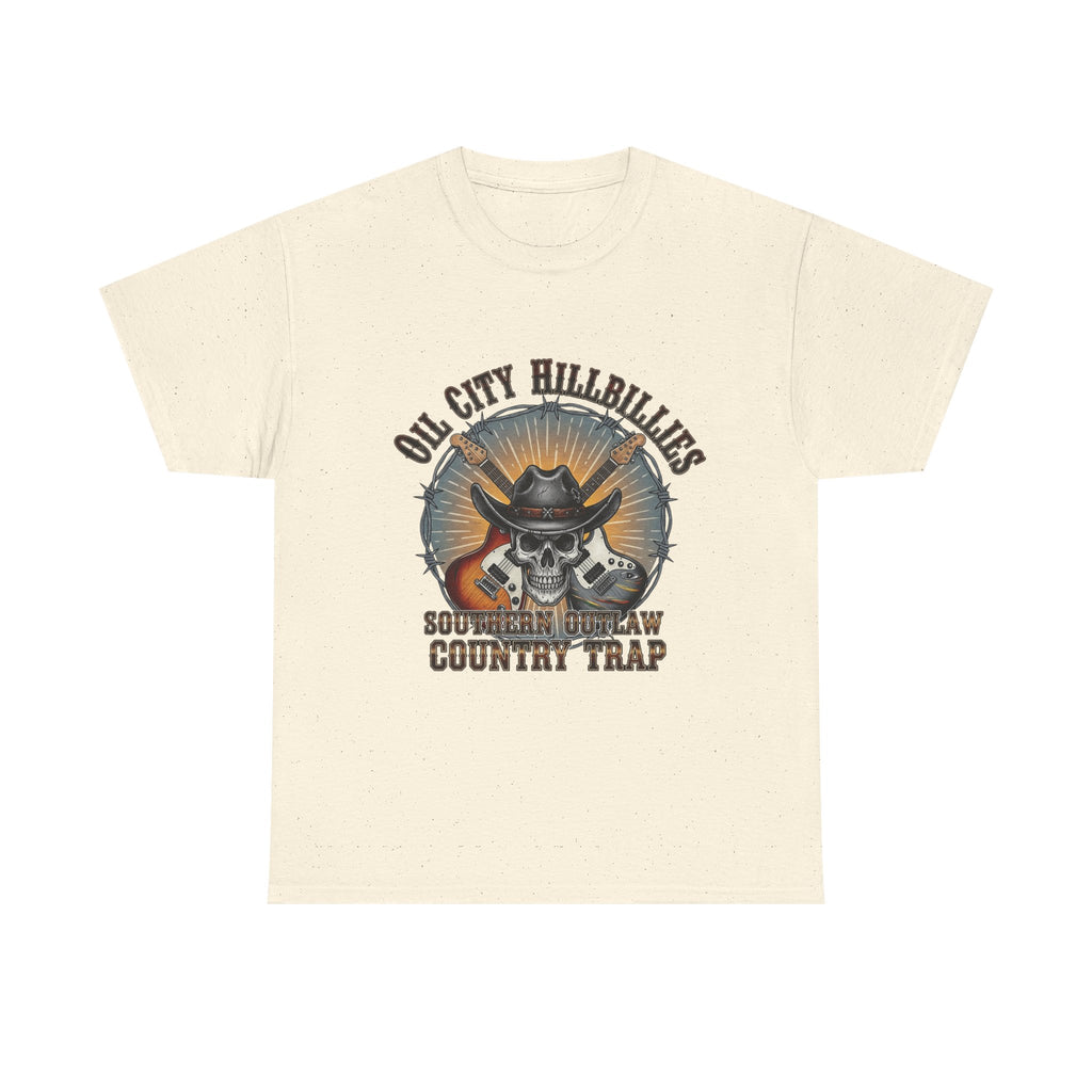 Southern Outlaw Graphic Tee | Unisex Heavy Cotton Tee for Country Music Lovers, Festival Wear, Casual Style, Gift for Him/Her