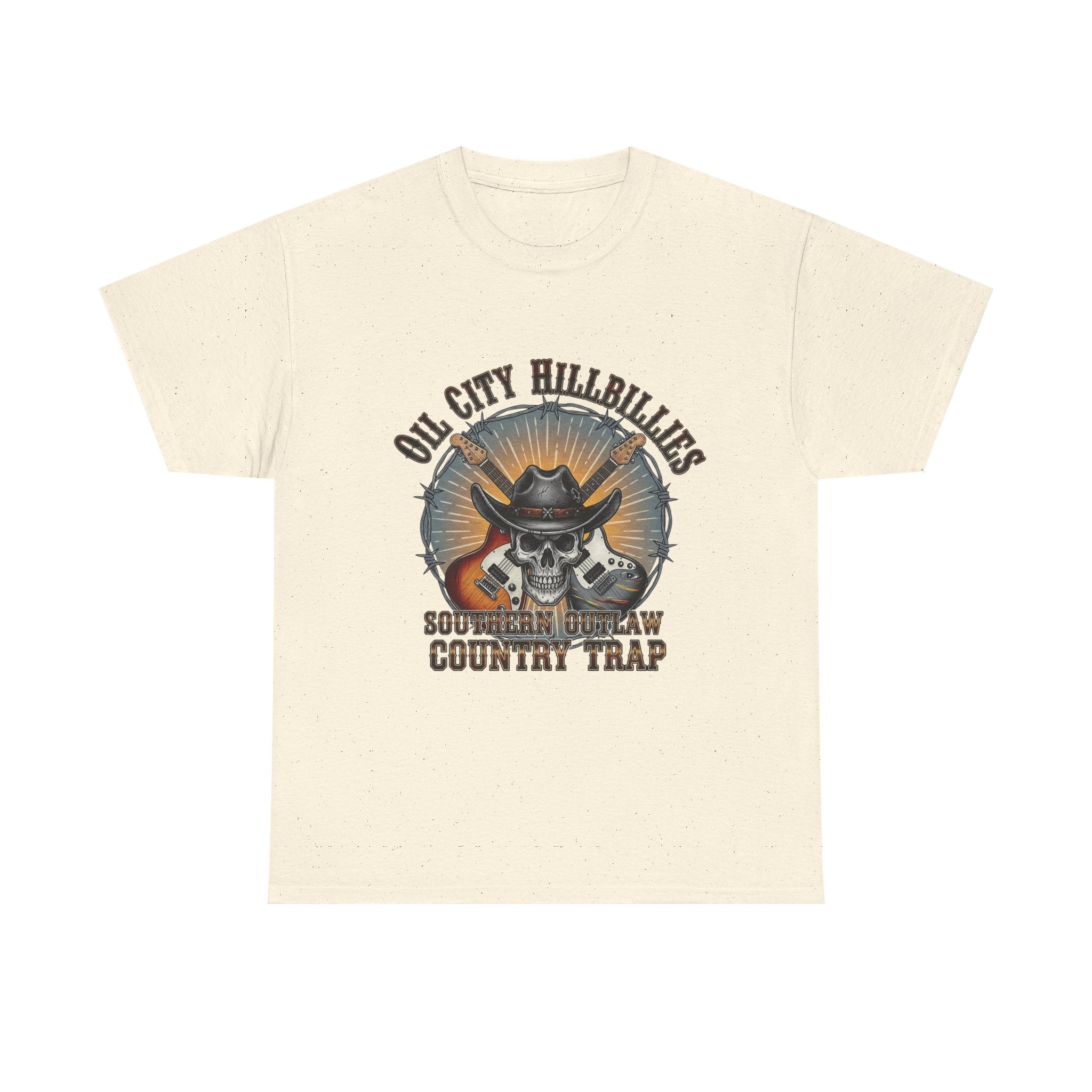 Southern Outlaw Graphic Tee | Unisex Heavy Cotton Tee for Country Music Lovers, Festival Wear, Casual Style, Gift for Him/Her