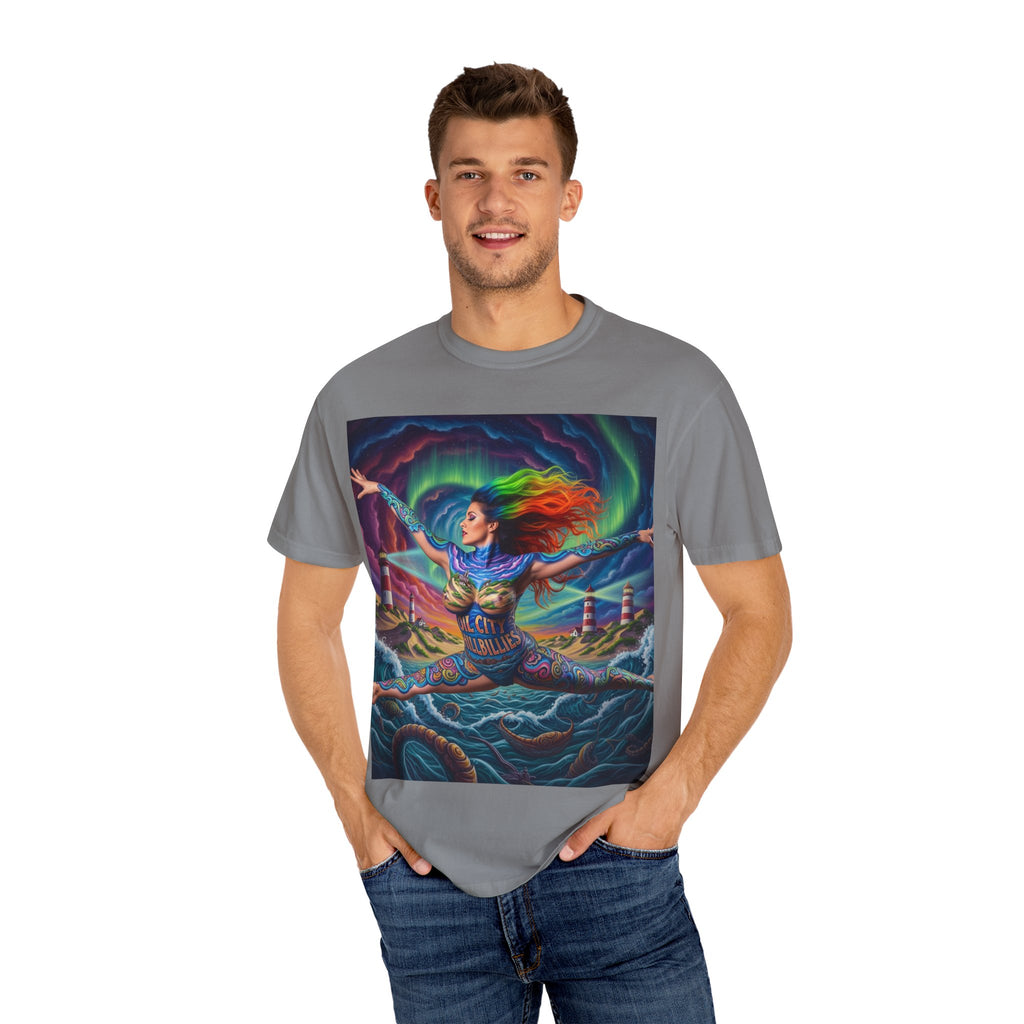 Oil City Hillbillies Colorful Spirit Unisex T-Shirt, Artistic Graphic Tee, Casual Wear, Gift for Art Lovers, Summer Festival Fashion