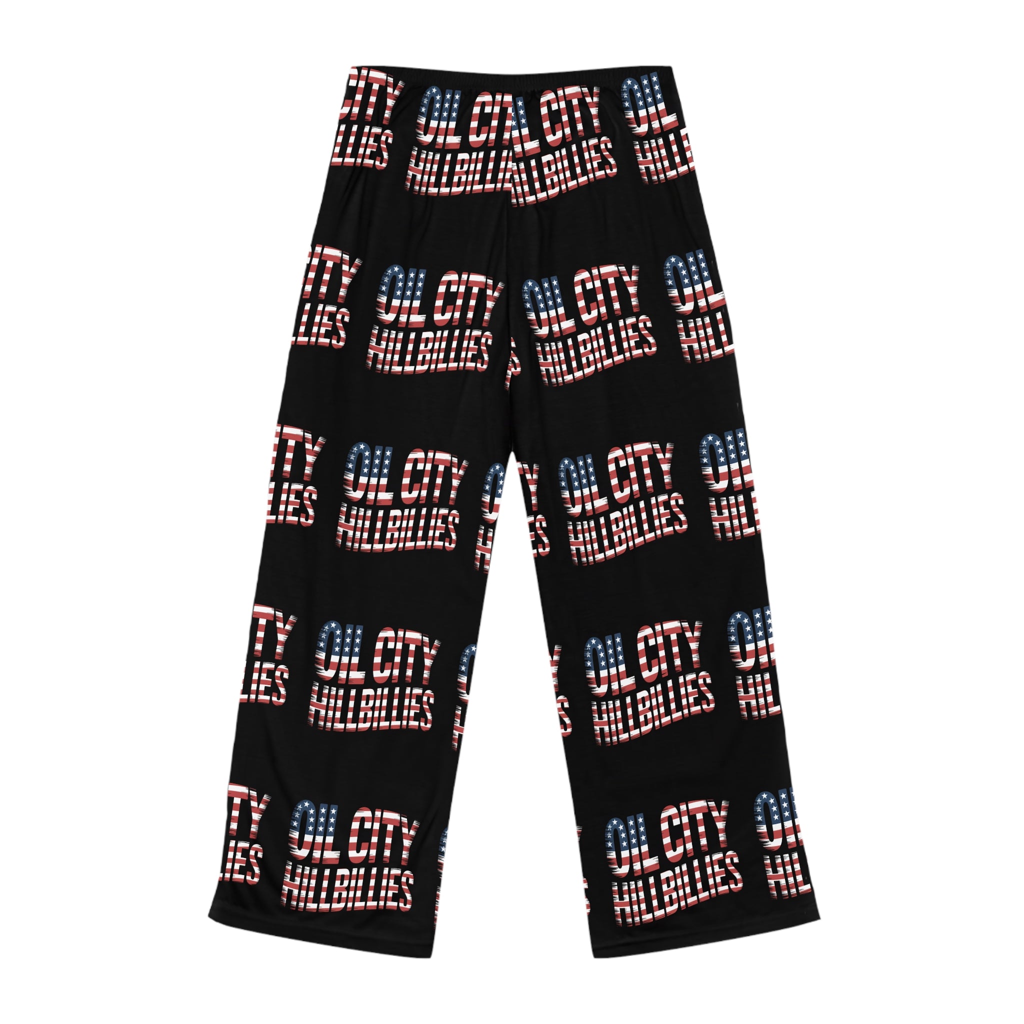 Cozy Oil City Hillbillies Pajama Pants, Relaxed Loungewear, Fun Sleepwear, Gifts for Her, Outdoor Festivals, Americana Style