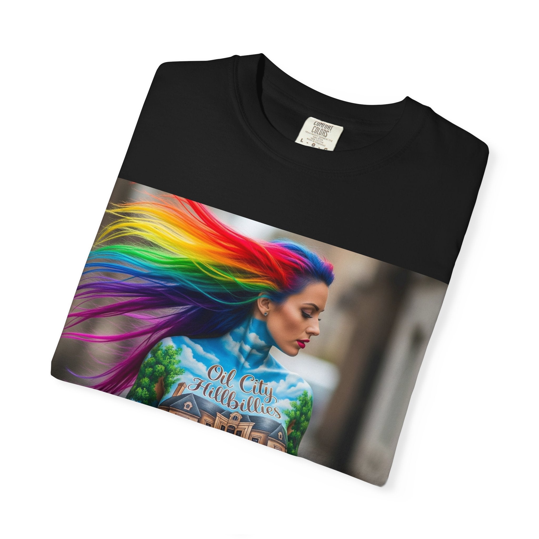Vibrant Graphic T-Shirt for Creative Souls | Unisex Tee, Festival Wear, Casual Street Style, Gift for Art Lovers