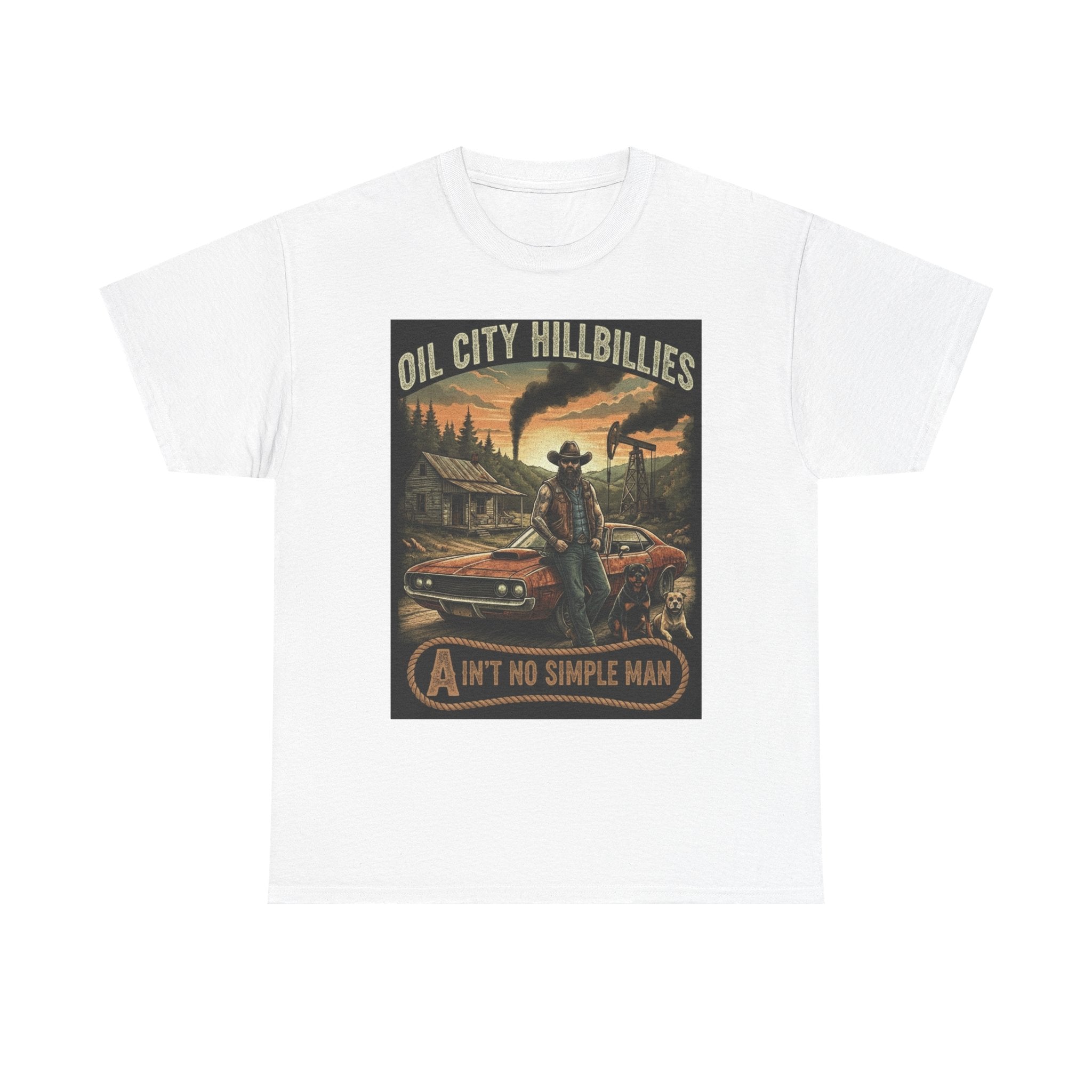 Oil City Hillbillies Unisex T-Shirt - Ain't No Simple Man Graphic Tee
