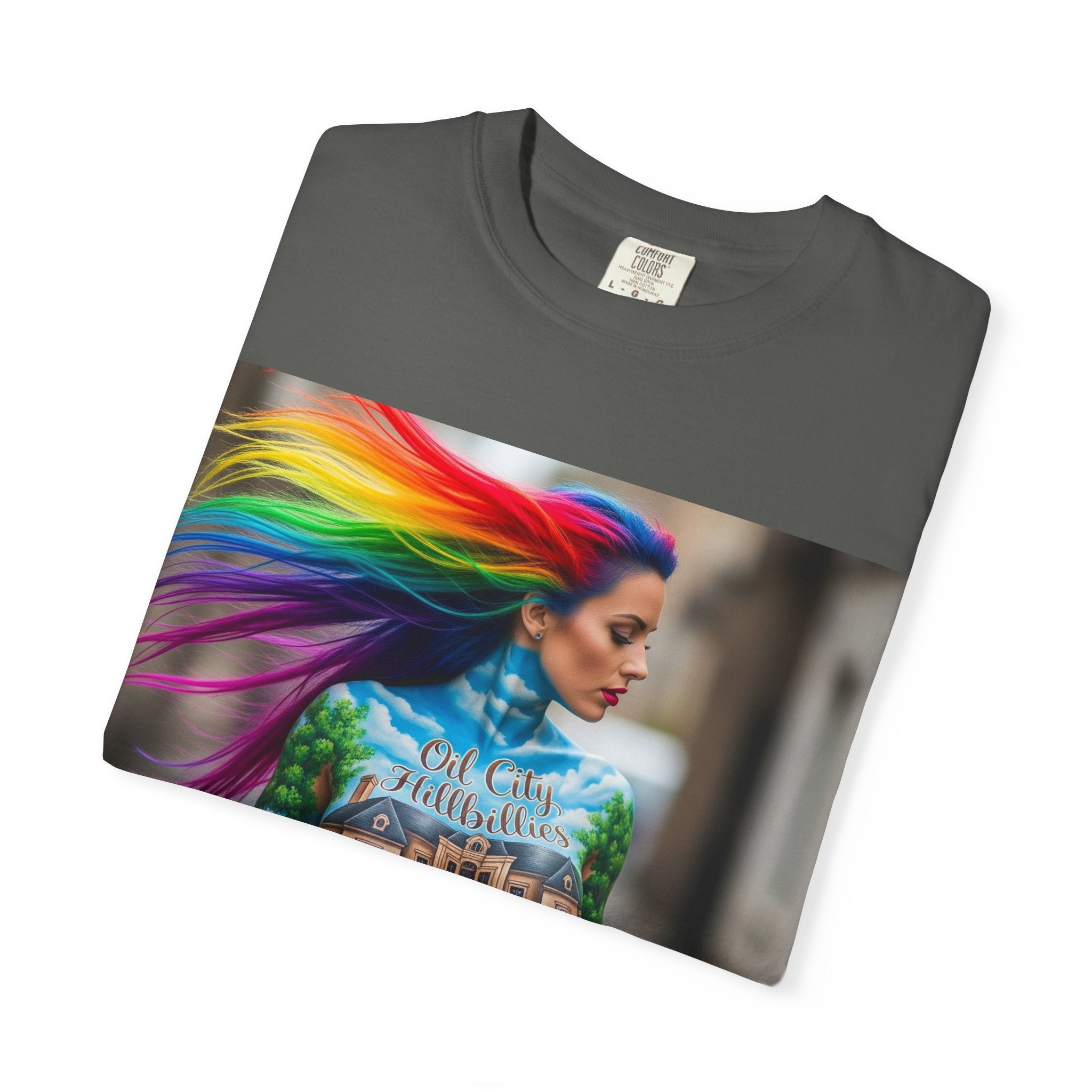 Vibrant Graphic T-Shirt for Creative Souls | Unisex Tee, Festival Wear, Casual Street Style, Gift for Art Lovers