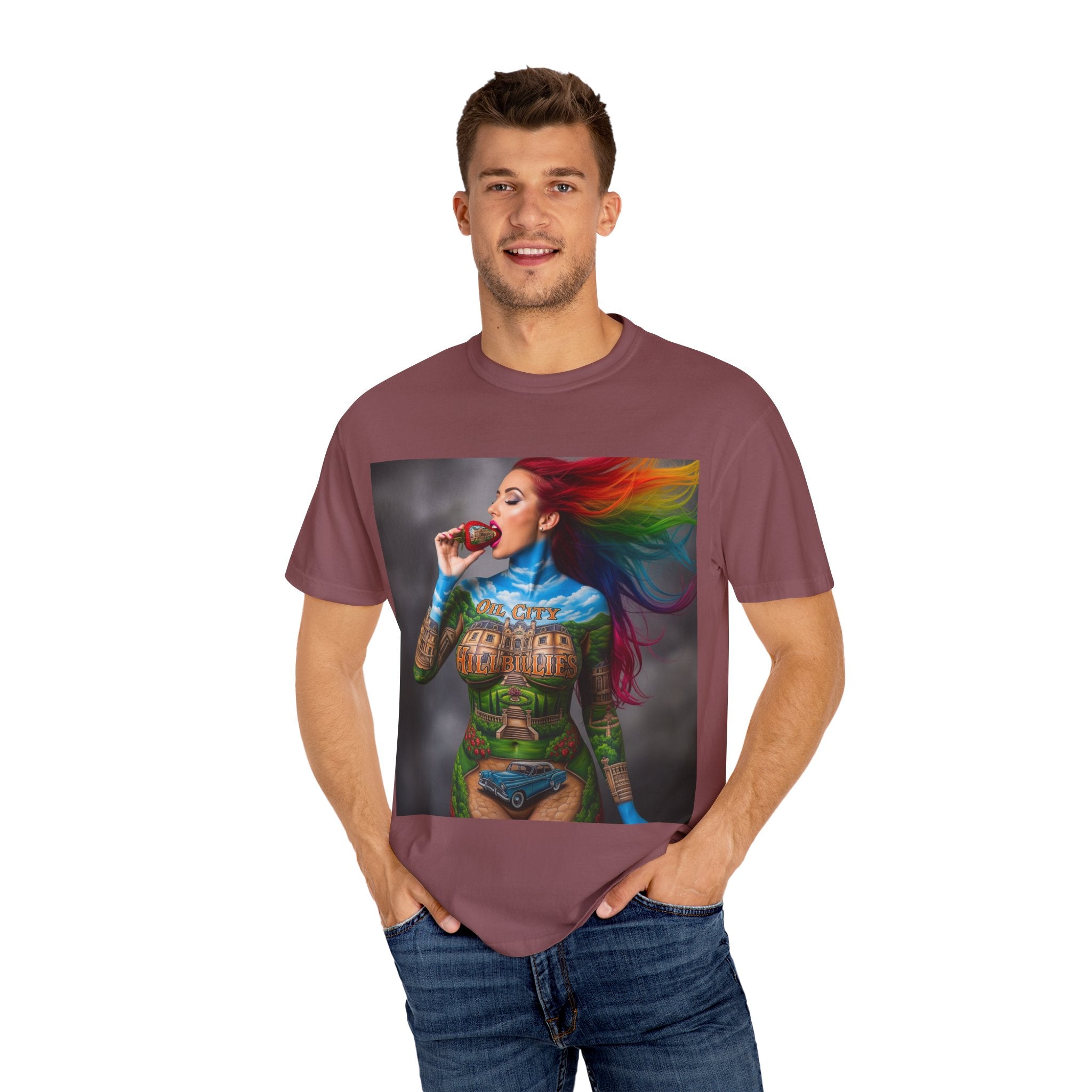 Vibrant Art-Inspired Unisex T-Shirt, Unique Graphic Tee for Art Lovers, Colorful Casual Wear, Gift for Creative Souls, Festival Clothing