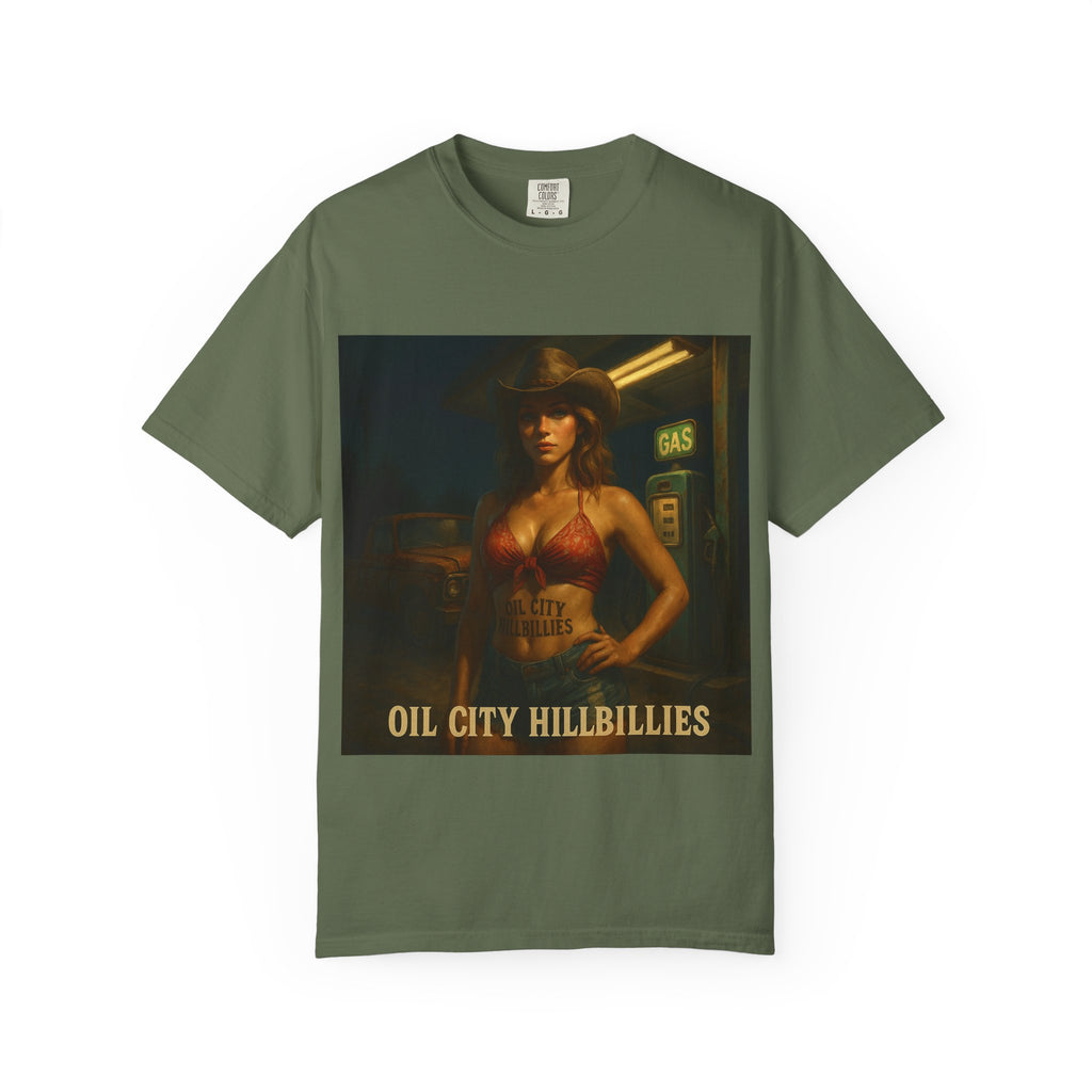 Vintage Oil City Hillbillies T-Shirt, Retro Graphic Tee for Country Lovers, Casual Wear, Music Festival Apparel, Unique Gift Idea