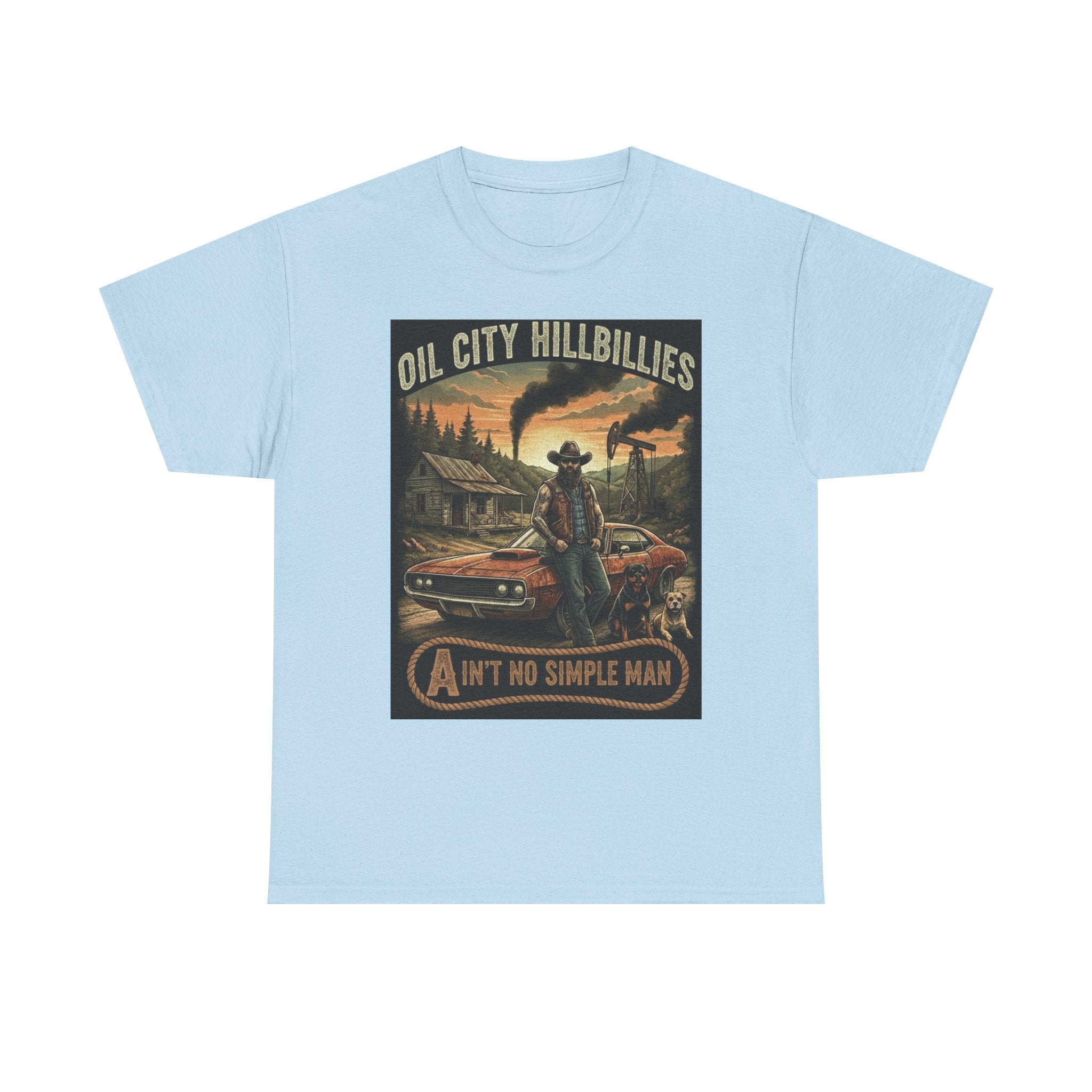 Oil City Hillbillies Unisex T-Shirt - Ain't No Simple Man Graphic Tee