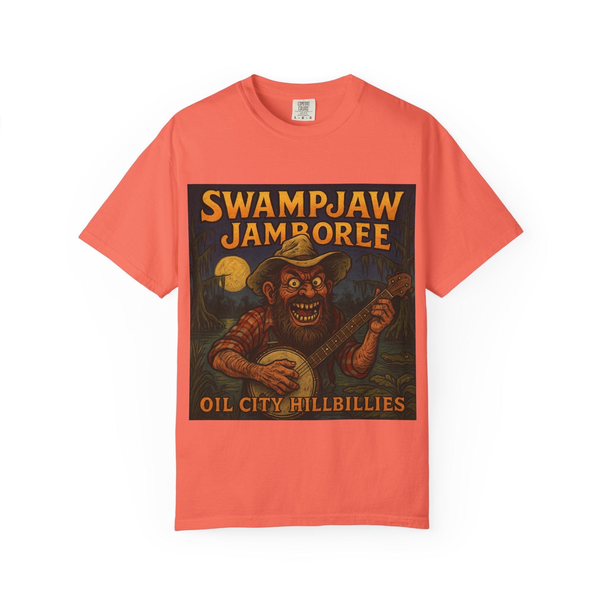Swampjaw Jamboree Unisex T-Shirt, Vintage Music Tee, Casual Graphic Shirt, Fun Gift for Music Lovers, Festival Apparel